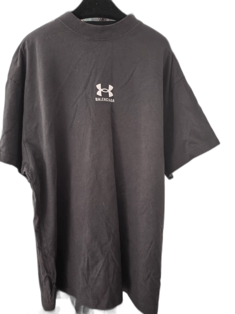 Balenciaga Balenciaga Under Armour Logo Print Short Sleeve T-Shirt Size US L / EU 52-54 / 3 - 1 Thumbnail