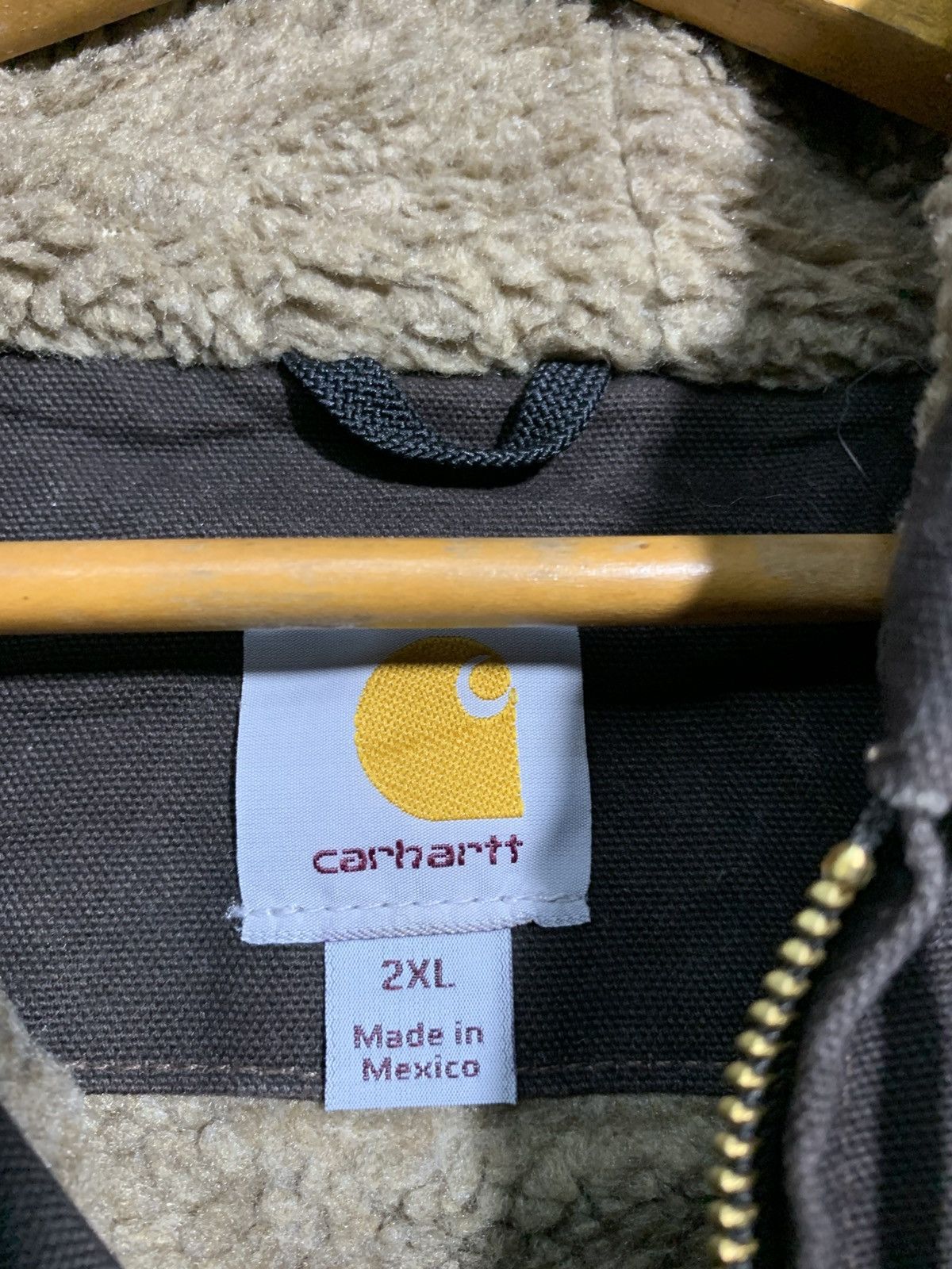 Carhartt × Carhartt Wip × Vintage 🔥VTG DETROIT CARHARTT ZIPPER HOODIE JACKET Size US XXL / EU 58 / 5 - 11 Thumbnail