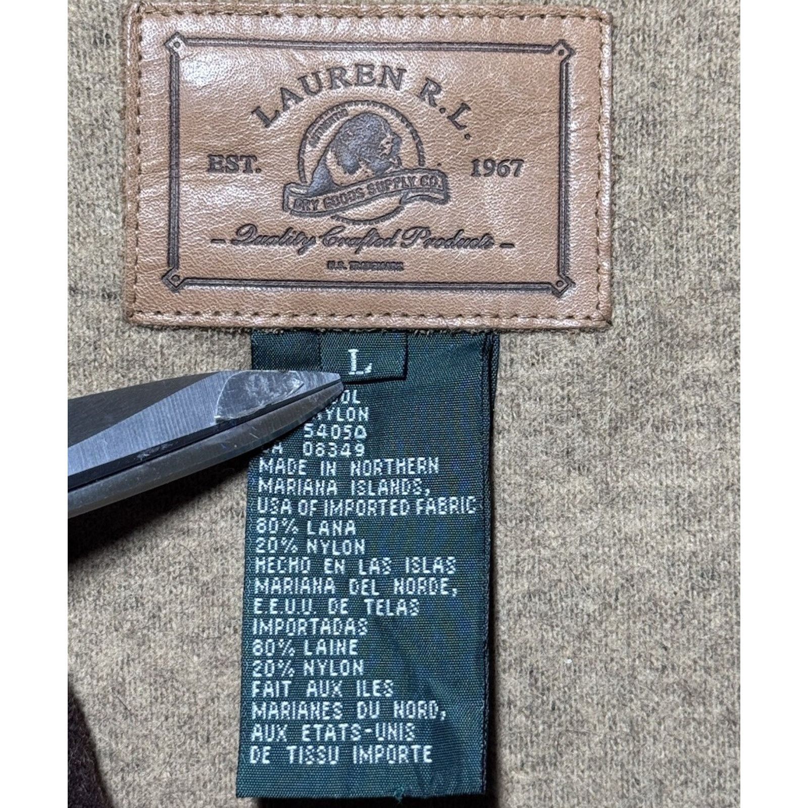 Lauren Ralph Lauren VTG NWT Ralph Lauren Wool Blend Hooded Coat Women’s Large Size L / US 10 / IT 46 - 6 Thumbnail