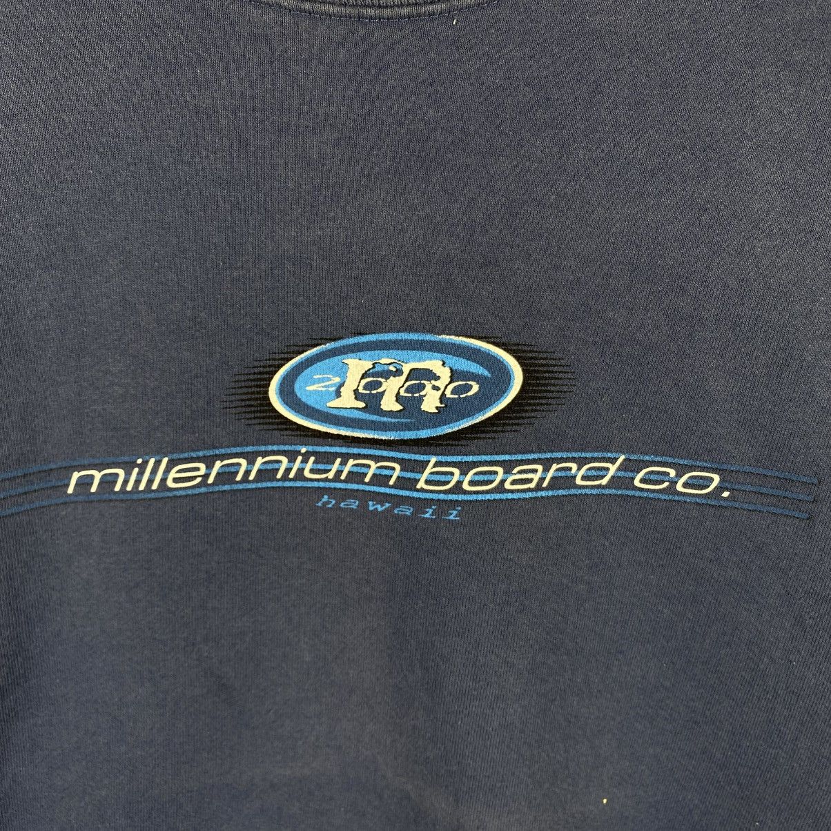 Vintage Vintage 00's MILLENNIUM BOARD Surf Crazy Shirts Sweatshirt Size US L / EU 52-54 / 3 - 4 Thumbnail