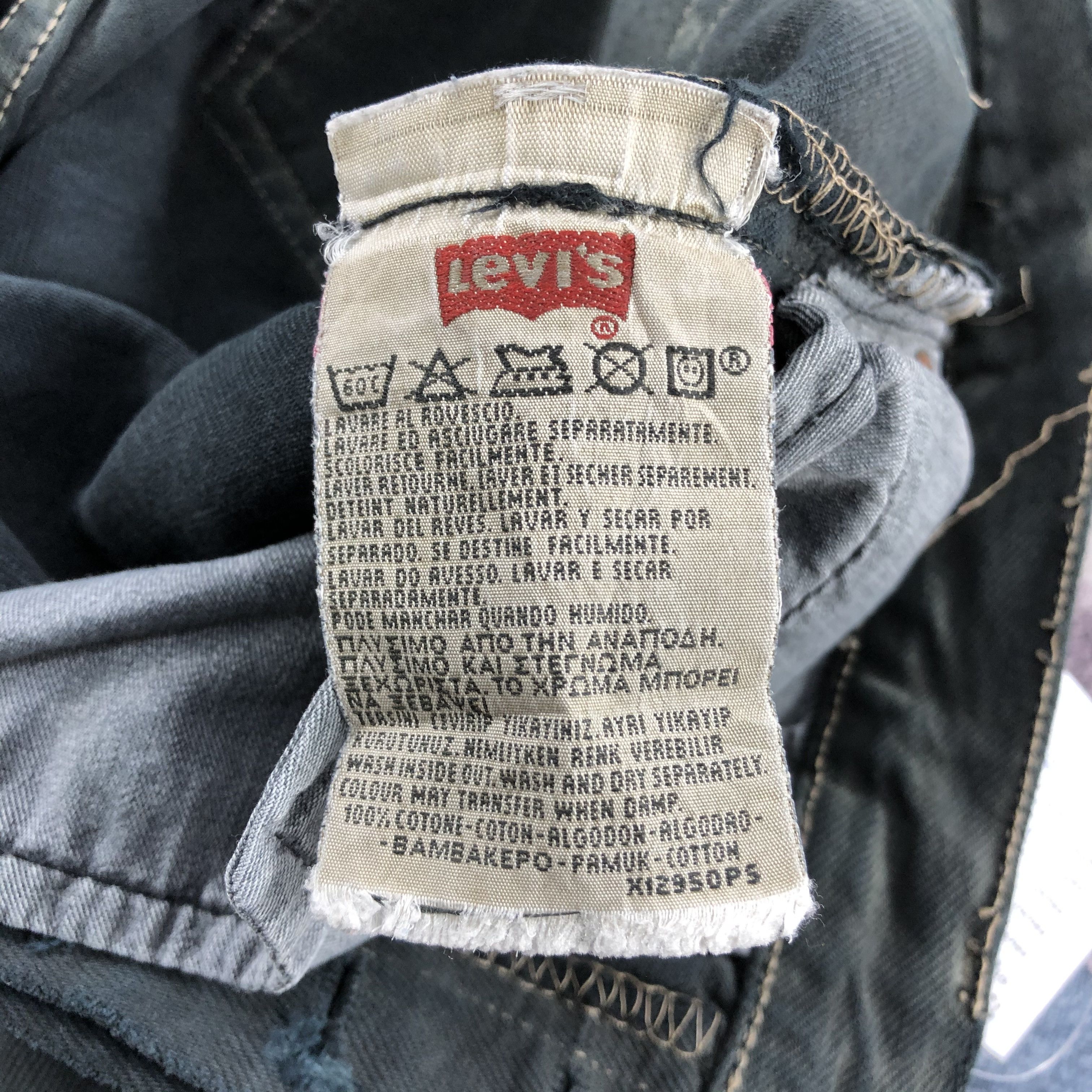 Levi's × Vintage Vintage 90s Levis 501 Jeans-JM2421 Size US 29 - 16 Thumbnail