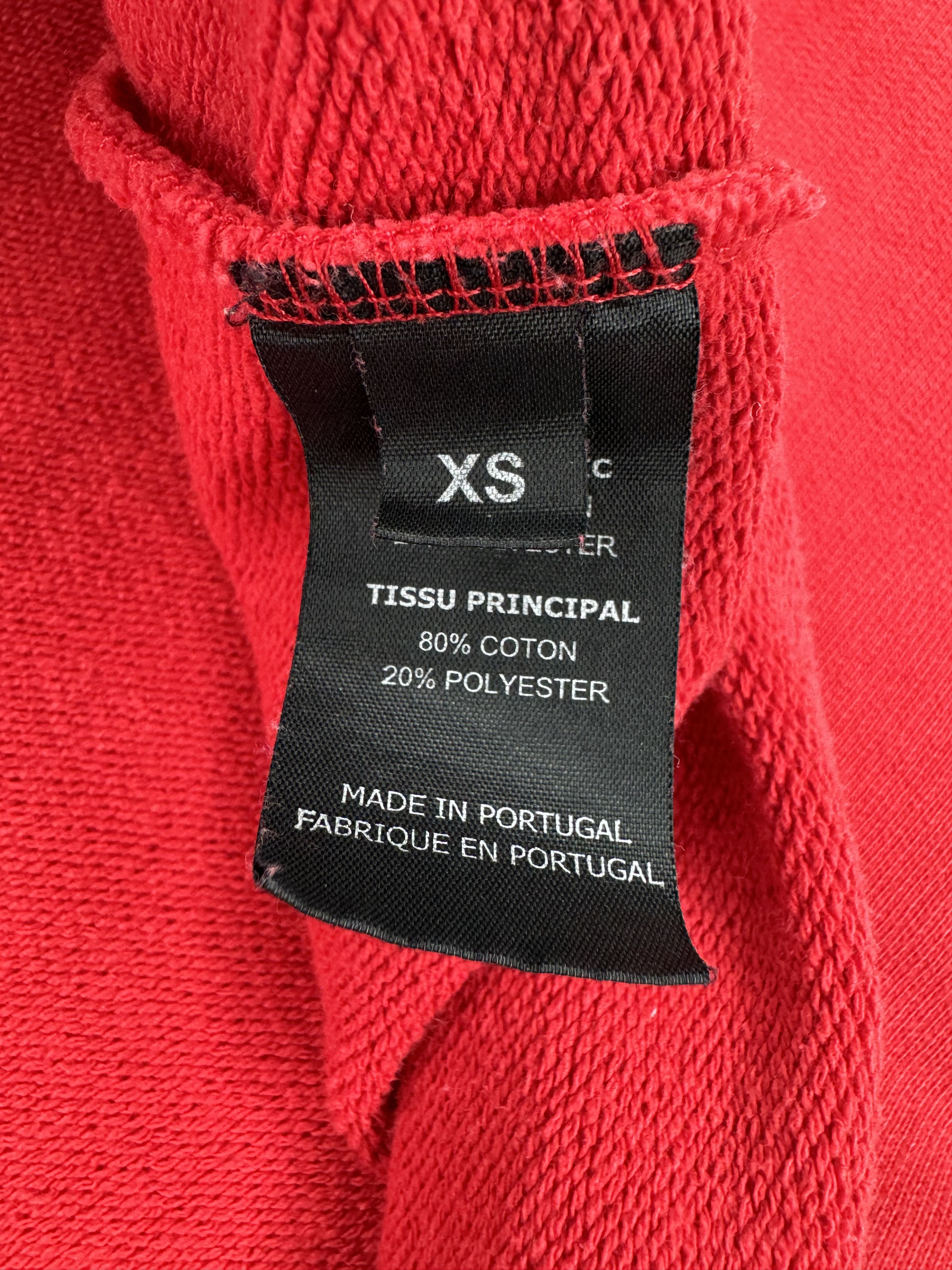 Tommy Hilfiger × Vetements Vetements x Tommy Hilfiger Logo Hoodie Red Size US XS / EU 42 / 0 - 8 Thumbnail