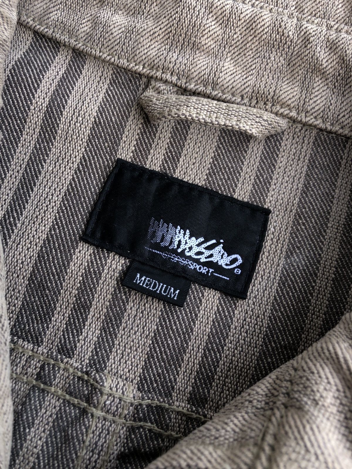 Mossimo VINTAGE NATURALLY WORN MOSSIMO SPORTS JACKET 00s Size US M / EU 48-50 / 2 - 7 Thumbnail