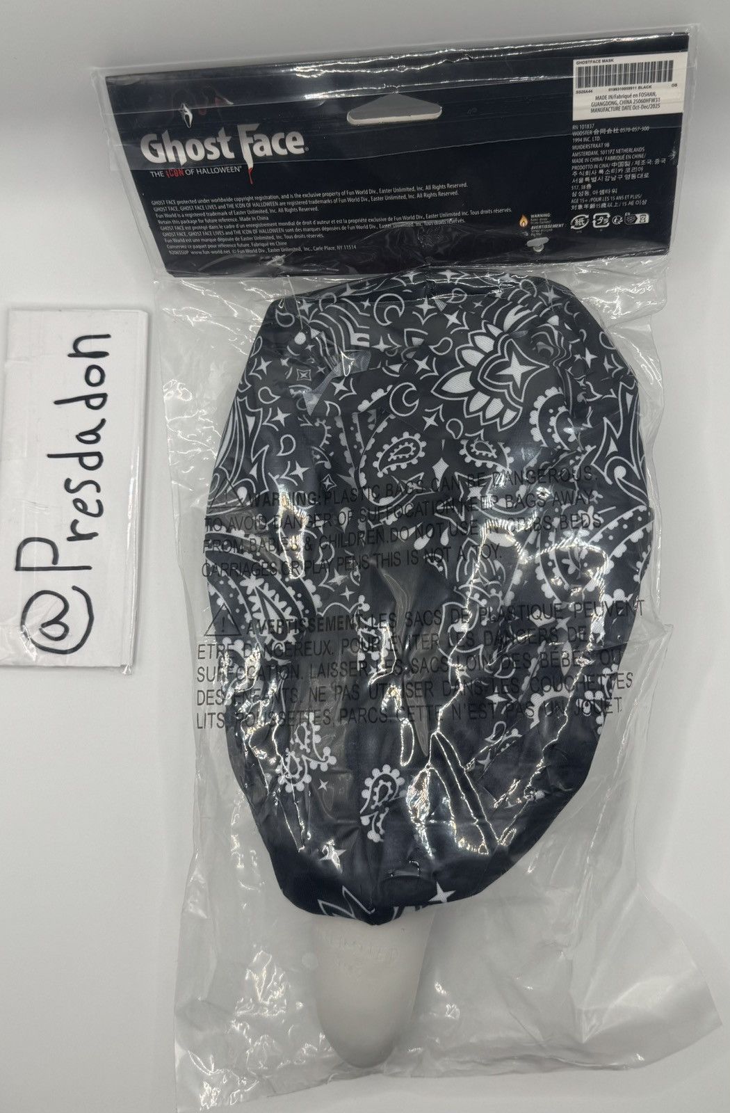Supreme Supreme X Ghost Face mask Size ONE SIZE - 2 Thumbnail