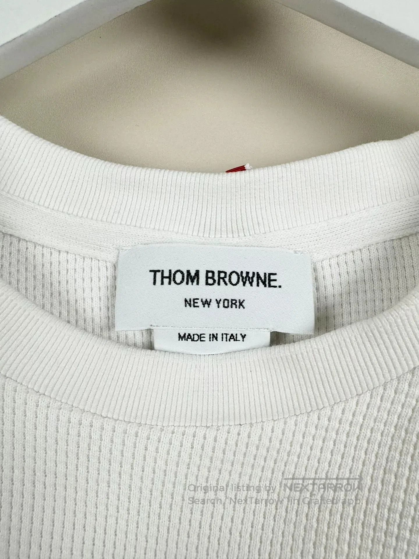 Thom Browne thom browne waffle crewneck sweatshirt size 4. Size US M / EU 48-50 / 2 - 5 Thumbnail