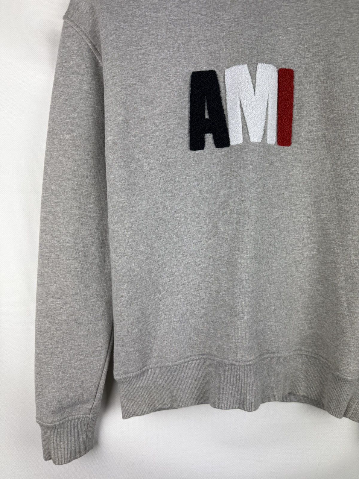 AMI Ami Alexandre Mattiussi Men’s Big Logo Sweatshirt Pullover Size US S / EU 44-46 / 1 - 7 Thumbnail