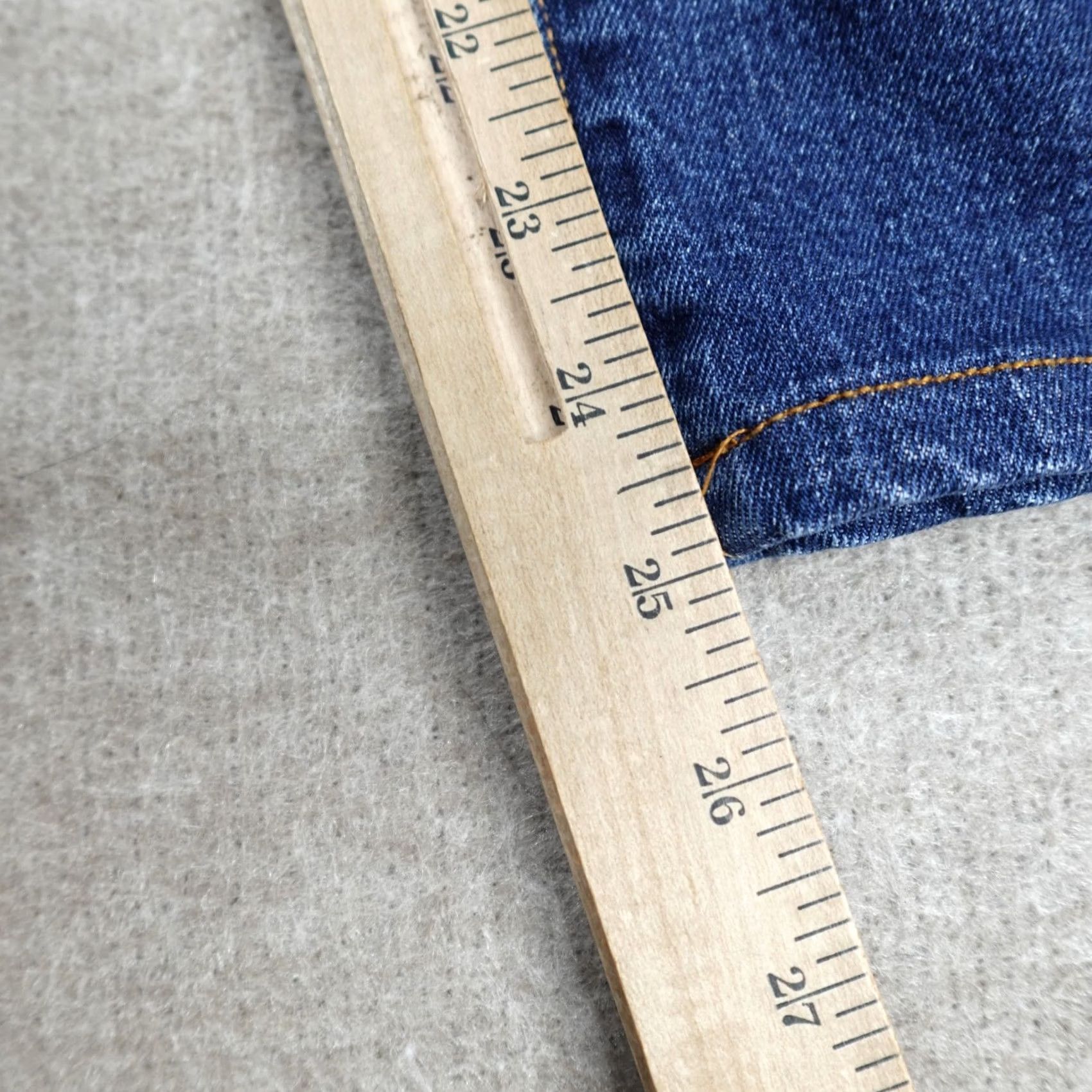 Vintage EMERSON FRY Twin Doves Jeans 32 Blue Tower High Pencil Made in USA Womens Size 24" / US 00 / IT 34 - 7 Thumbnail