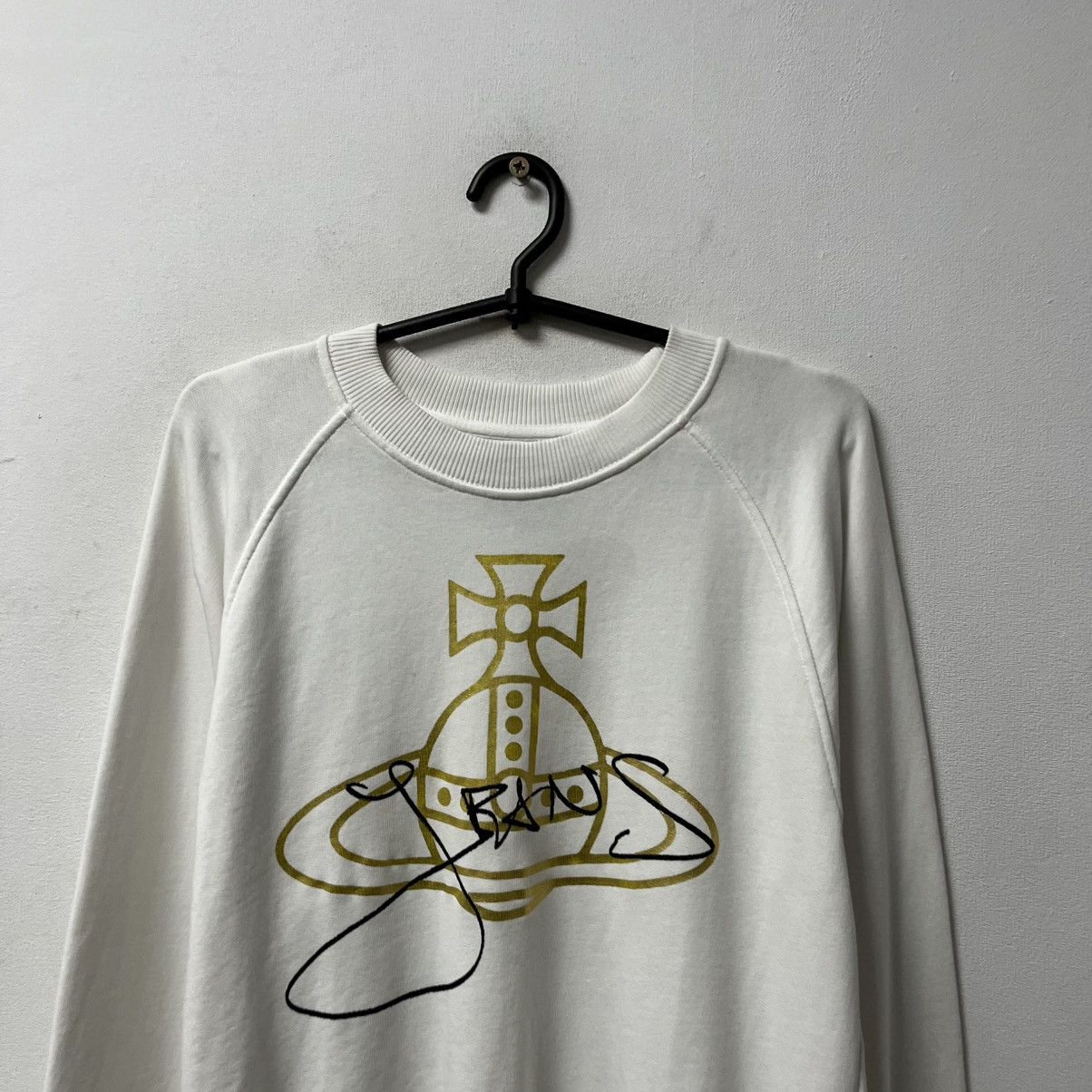Vivienne Westwood Vintage Vivienne Westwood Sweatshirt Big Logo Orb Pullover Size US XS / EU 42 / 0 - 4 Thumbnail