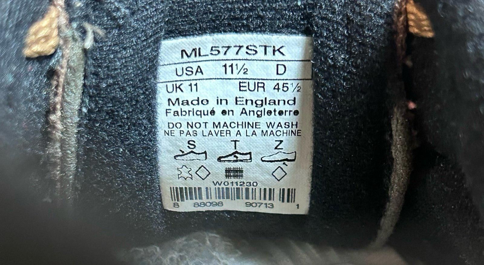 New Balance New Balance 577 “ML577STK” – Made in England Size US 11.5 / EU 44-45 - 5 Thumbnail