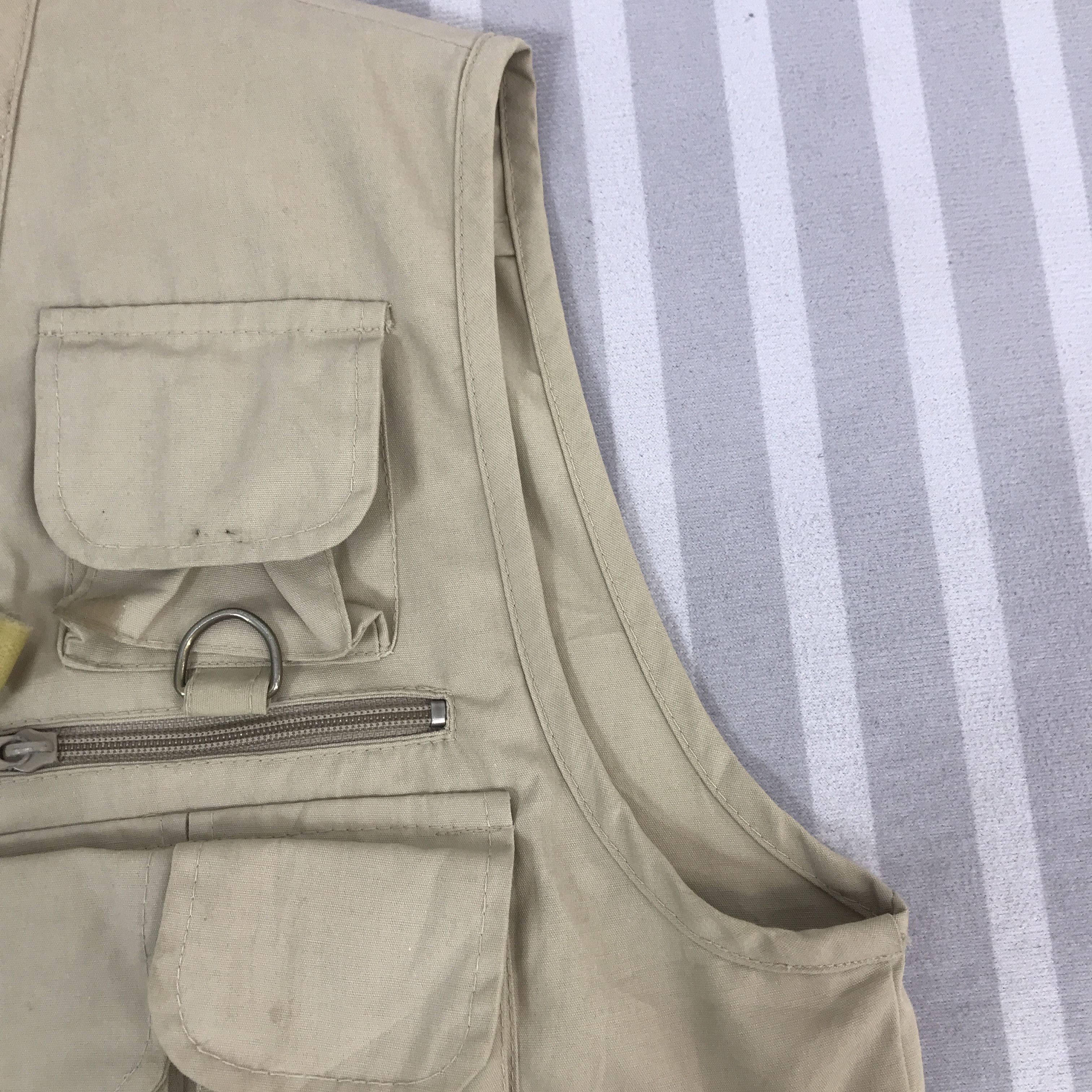 Japanese Brand Vintage Gett Tactical pocket Fishing design vest Jacket Size US L / EU 52-54 / 3 - 5 Thumbnail