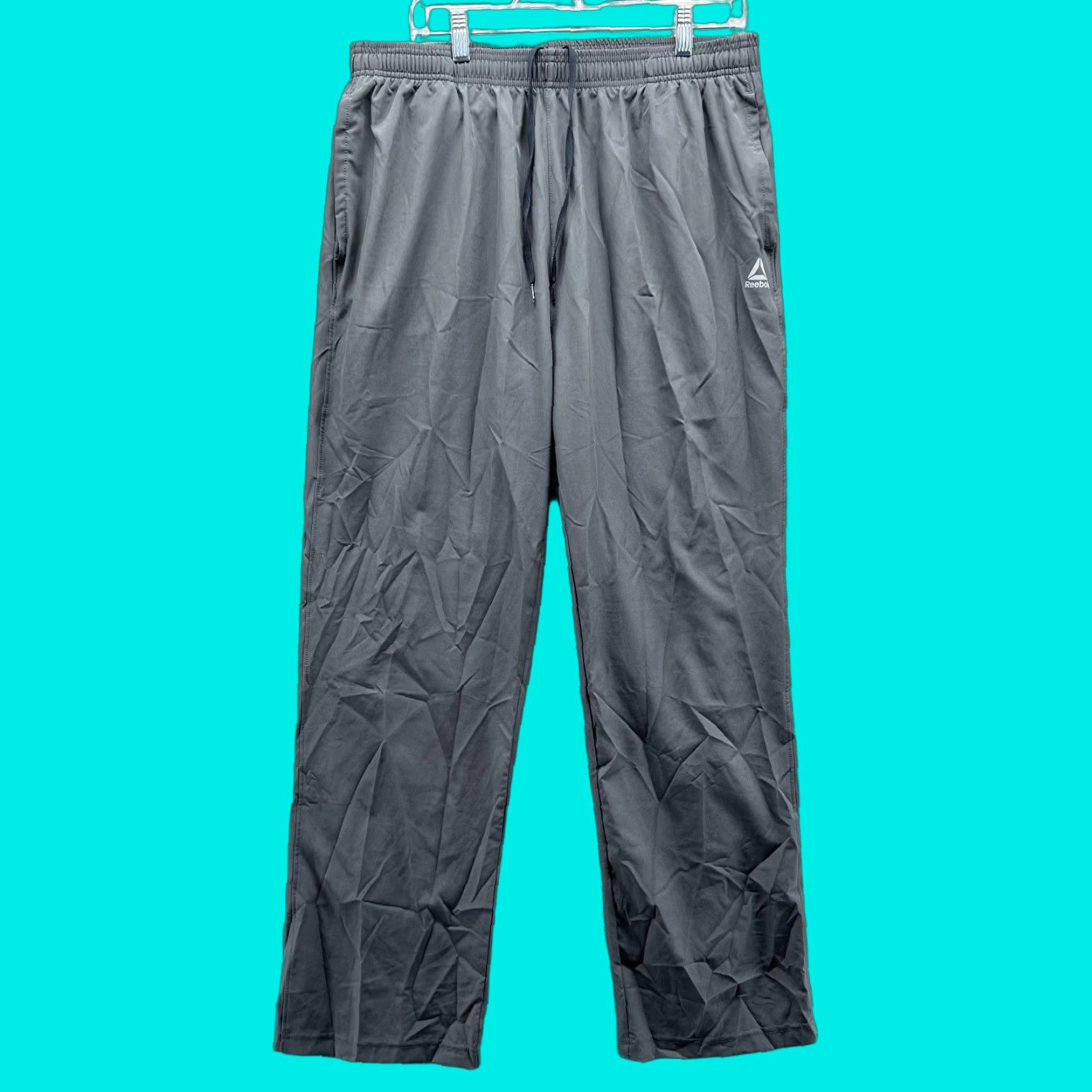 Reebok Reebok Sweatpants Pants Men XL Gray Athletic Training Running CrossFit Sweatpants Straight Size US 36 / EU 52 - 1 Thumbnail