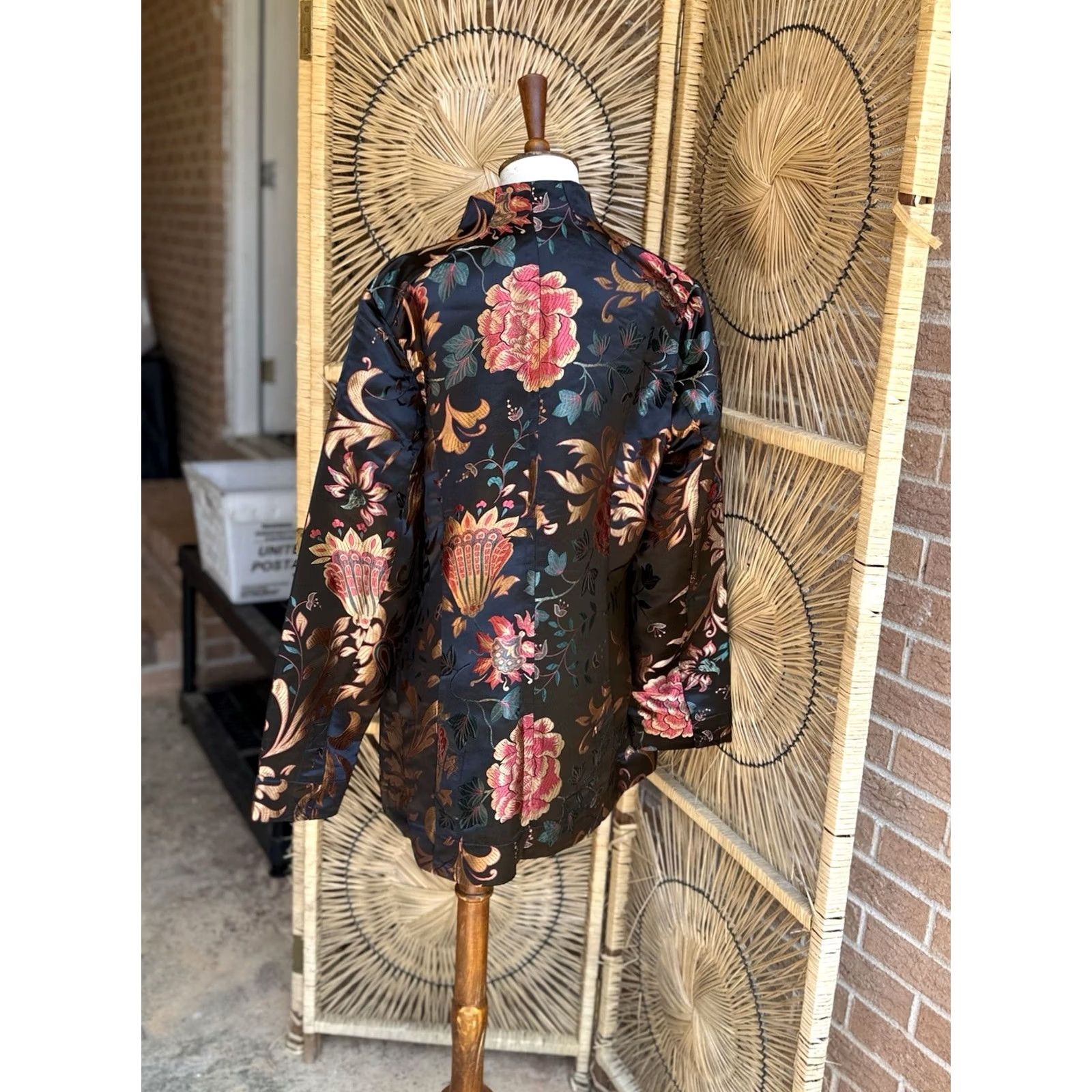Soft Surroundings SOFT SURROUNDINGS Blazer Kimono Moon Dynasty Jacket Large Women Multicolor Polyester L Regular Size L / US 10 / IT 46 - 7 Thumbnail