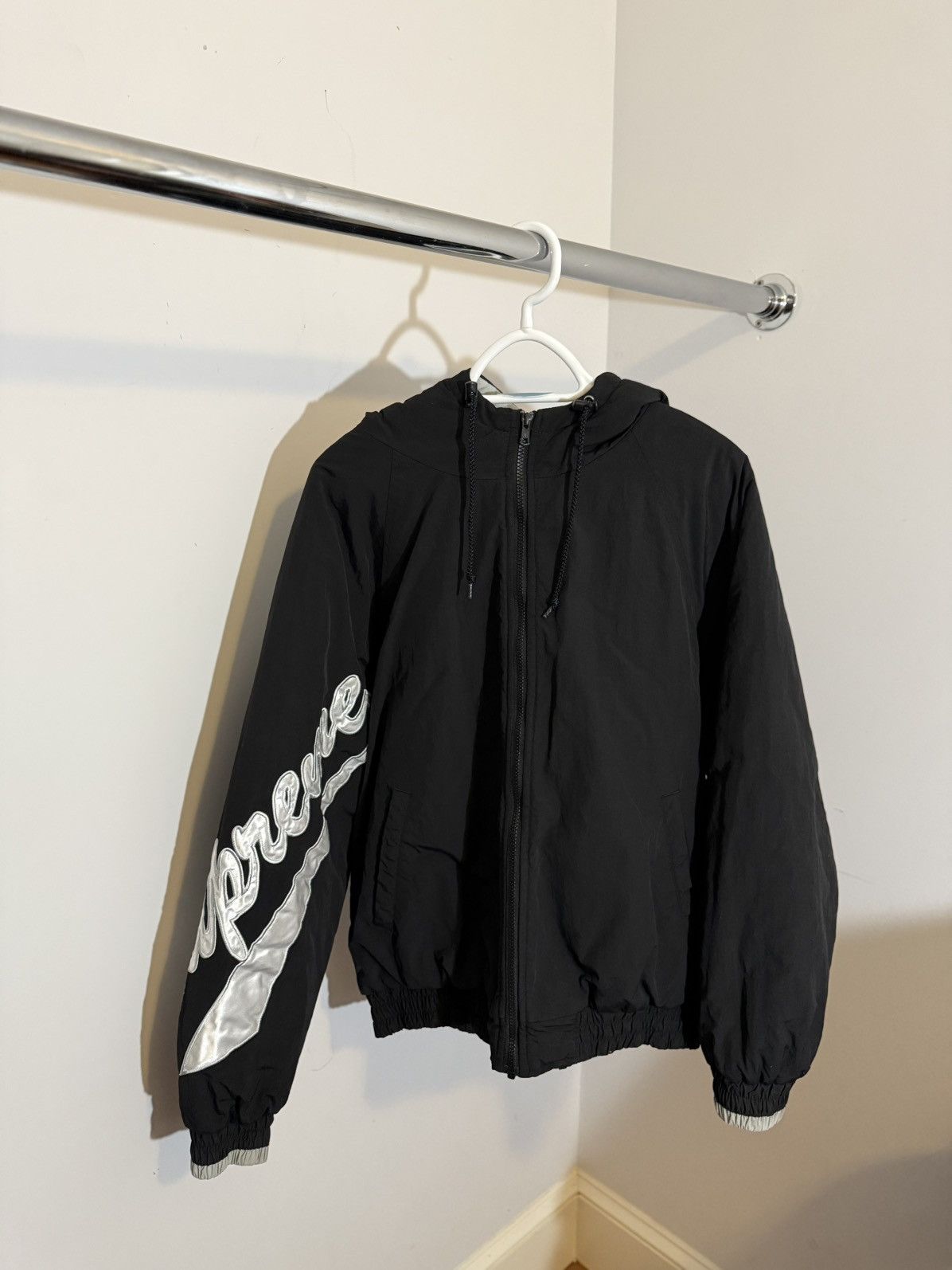 Supreme Sleeve Script Sideline Jacket