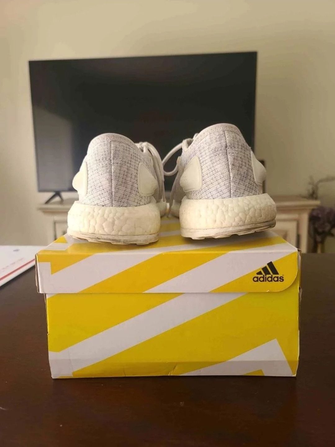 Adidas PureBoost Clear Grey Size US 11 / EU 44 - 6 Thumbnail
