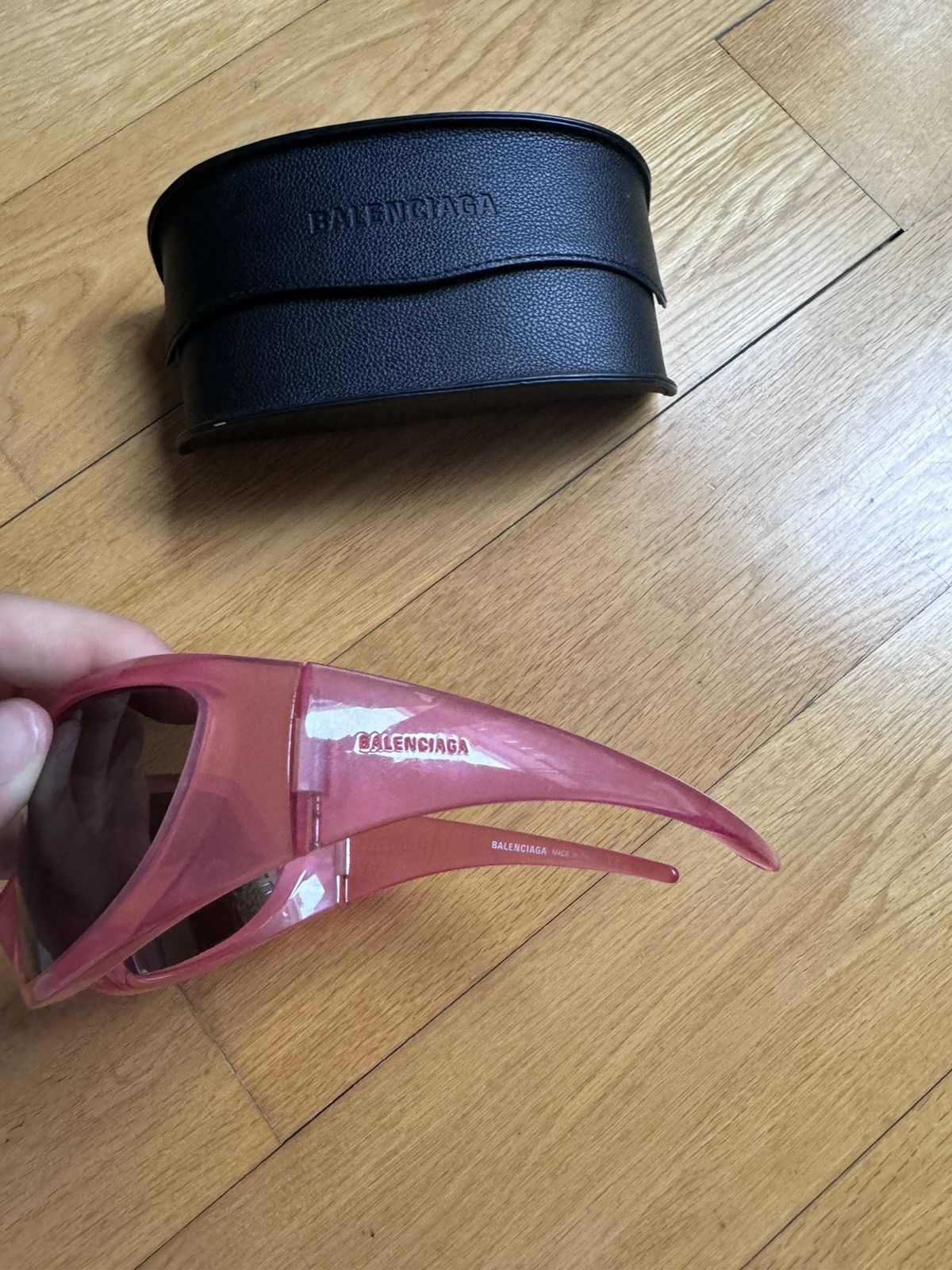 Balenciaga Balenciaga cat XL sunglasses Size ONE SIZE - 4 Thumbnail