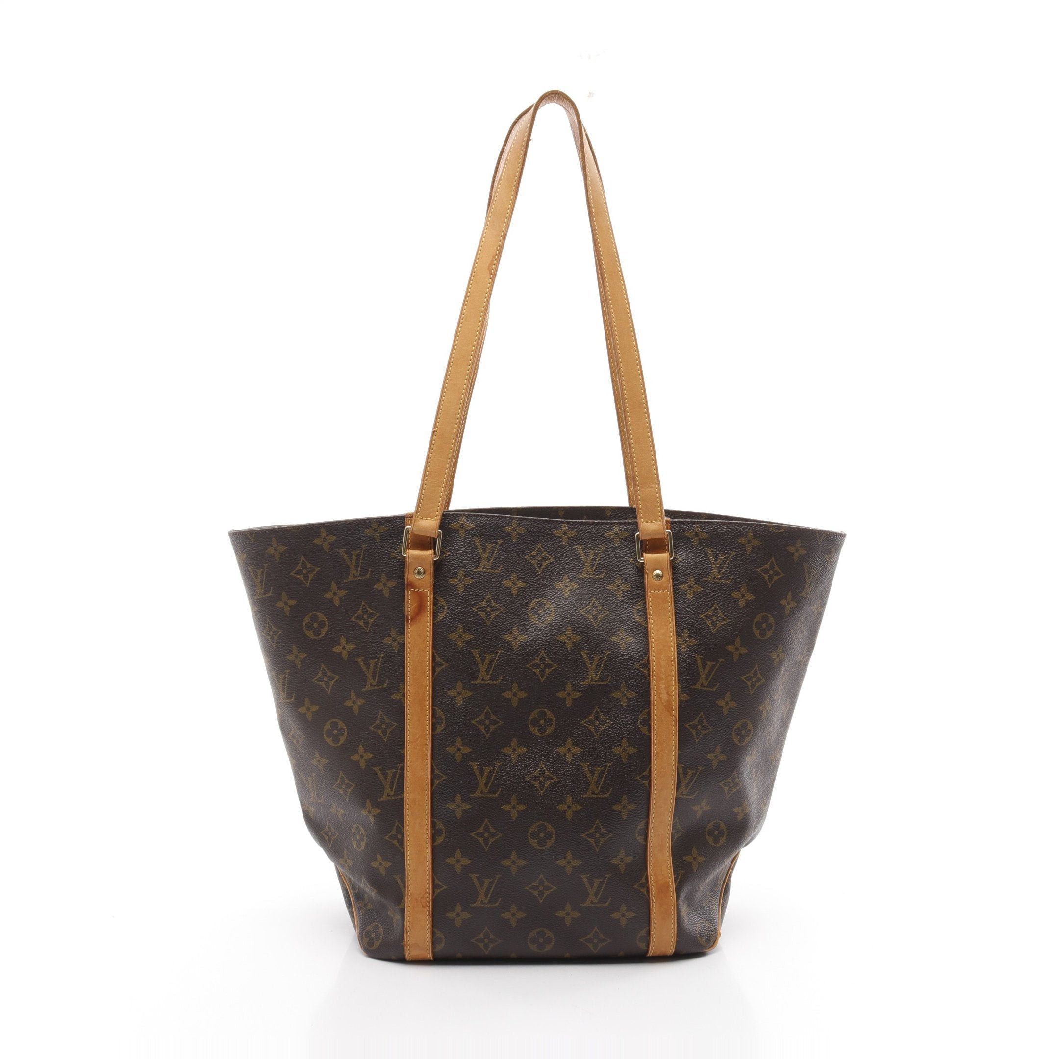 Louis Vuitton Louis Vuitton Sac Shopping Monogram Shoulder Bag Tote Leather Brown Size ONE SIZE - 1 Thumbnail
