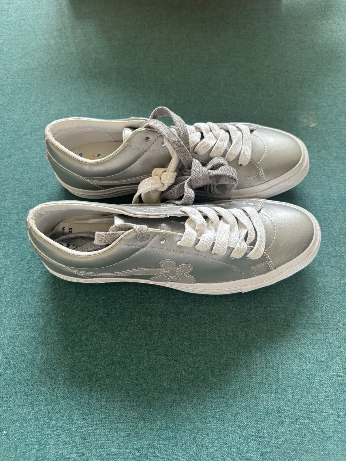 Golf Wang Golf le Fleur Metallic Silver/White Size US 10 / EU 43 - 4 Thumbnail