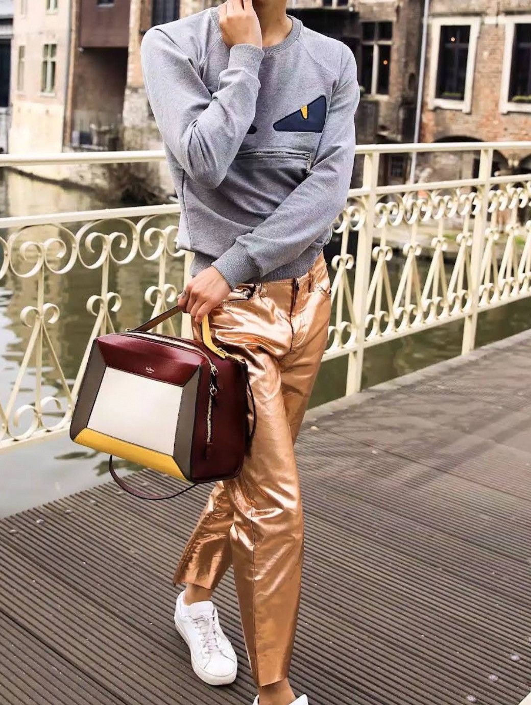 Vintage Feel Mulberry Purse