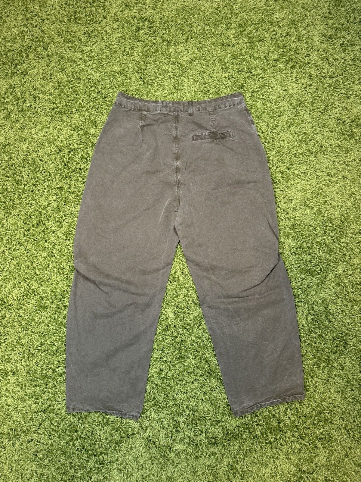 Zara Zara Baggy Olive Pants Size US 34 / EU 50 - 2 Thumbnail