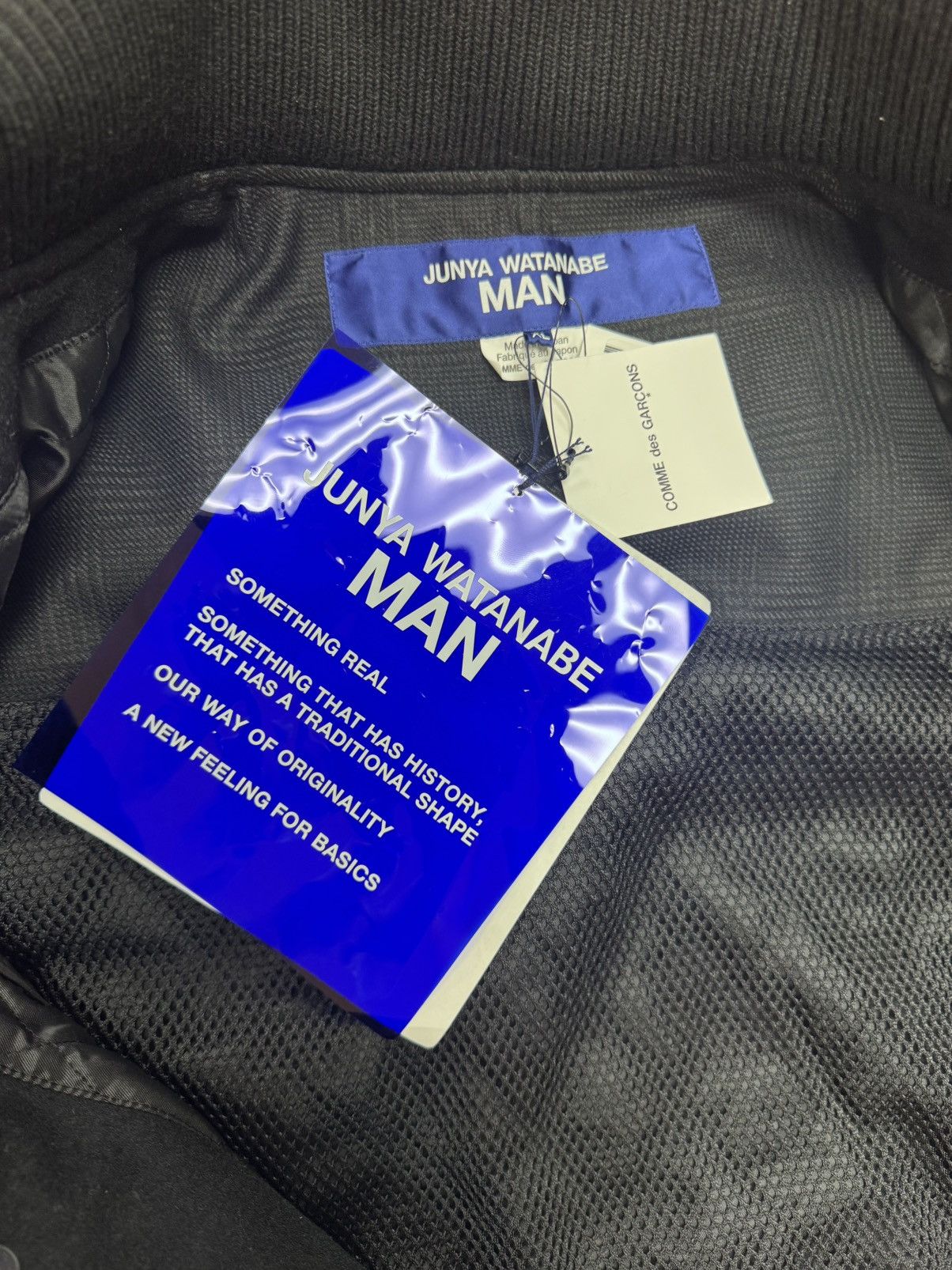 Junya Watanabe JUNYA WATANABE MAN MENS WOOL NYLON VARSITY JACKET Size US L / EU 52-54 / 3 - 8 Thumbnail