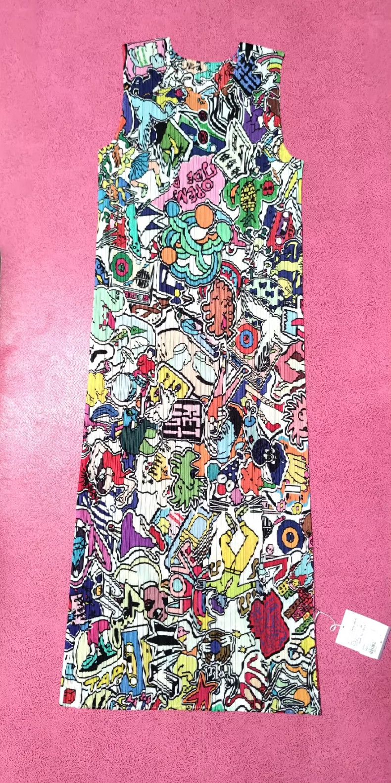 Issey Miyake Issey Miyake size:2 Colorful comic dress Size M / US 6-8 / IT 42-44 - 5 Thumbnail