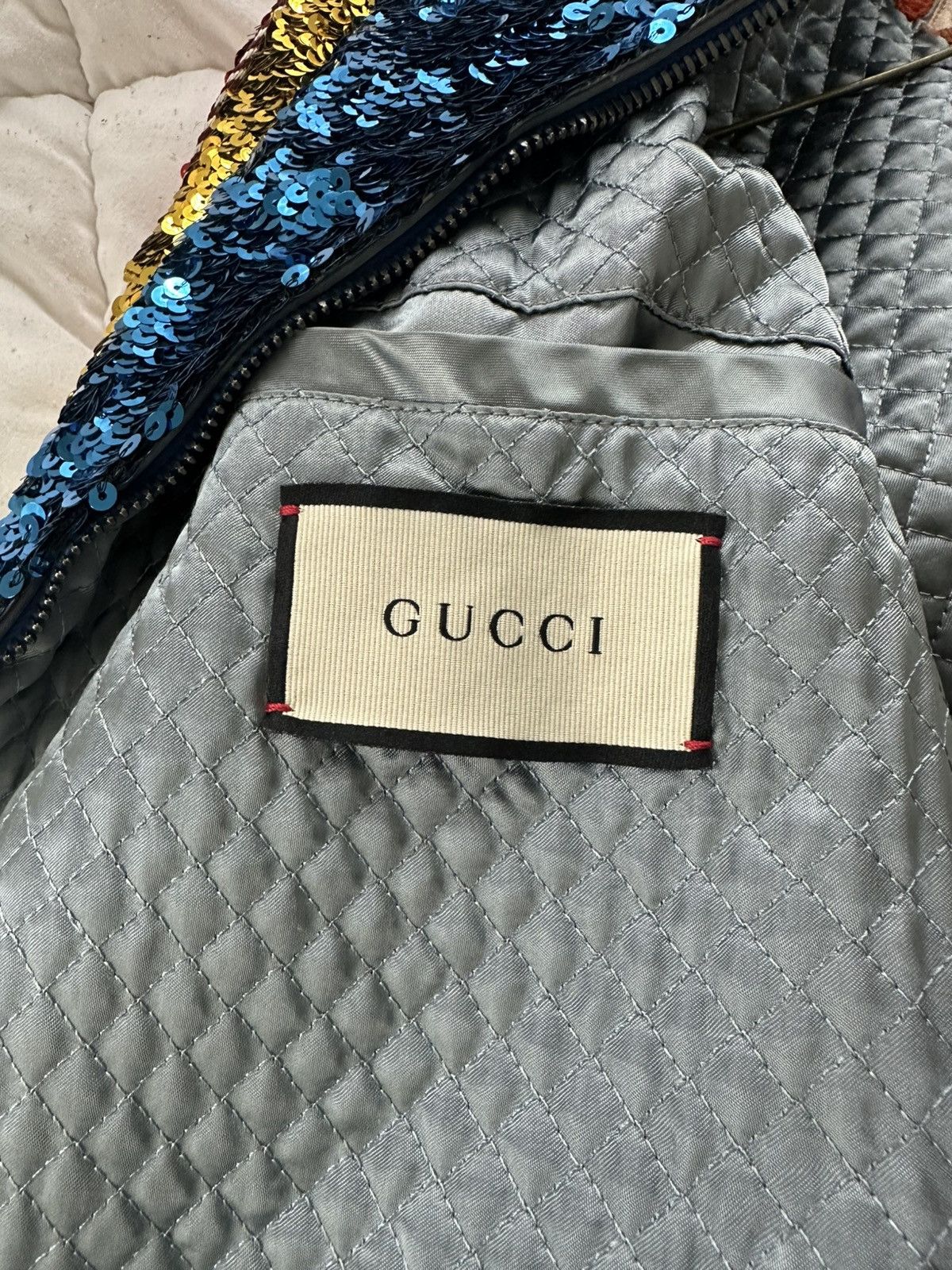 Gucci LOVED Sequin Bomber Jacket