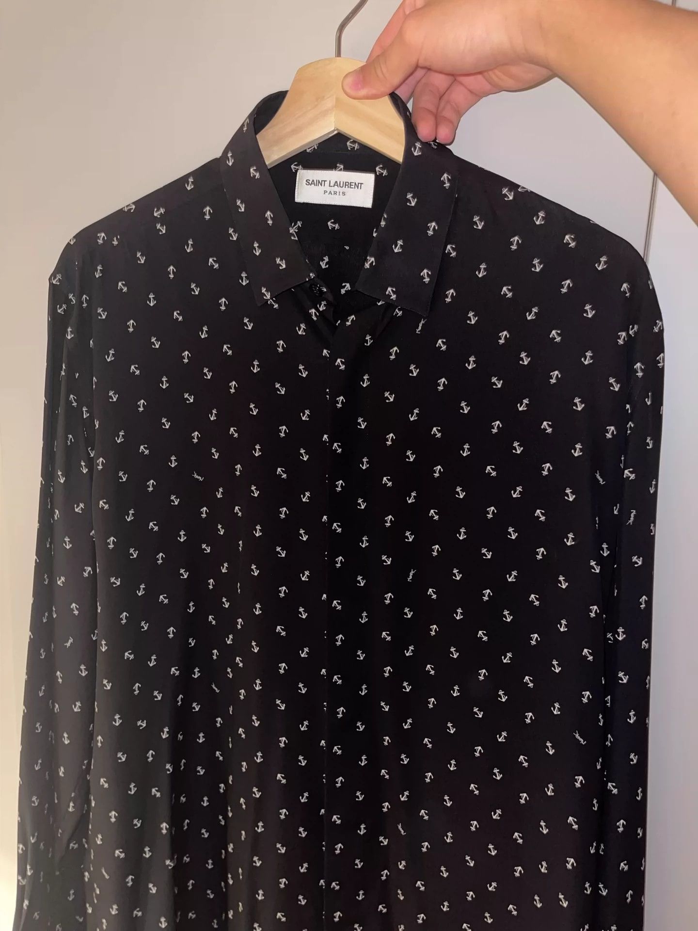 Saint Laurent Paris Saint Laurent Paris Anchor shirt Size US XS / EU 42 / 0 - 1 Thumbnail