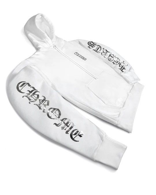 Chrome Hearts SMALL CHROME HEARTS WHITE FOIL PRINT HOODIE RARE ✅❤️ NEW 2026 Size US S / EU 44-46 / 1 - 2 Thumbnail