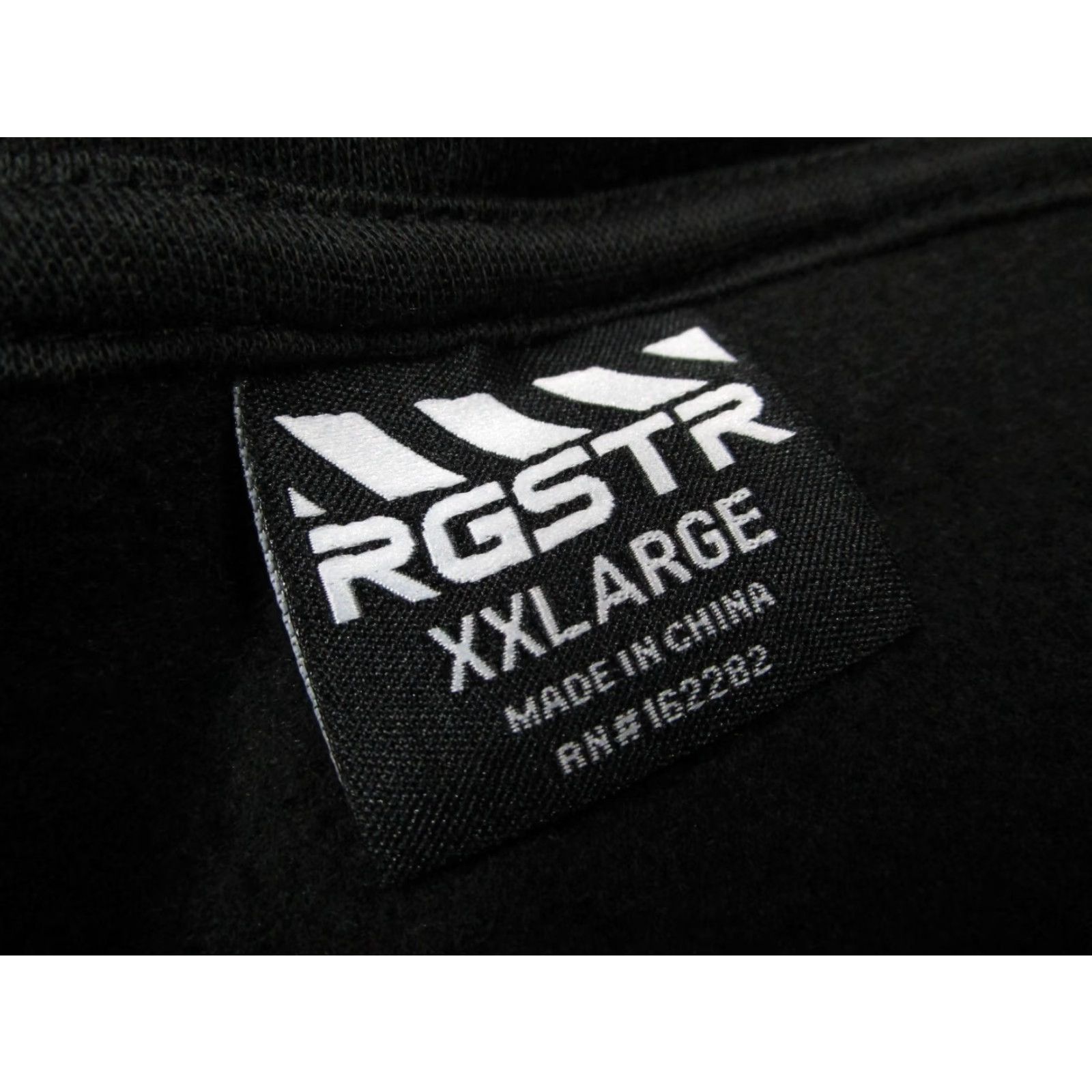 Vintage RGSTR Hoodie Mens 2XL Black Full Zip Fleece Tokyo Japan Racing Warrior Size US XXL / EU 58 / 5 - 2 Thumbnail