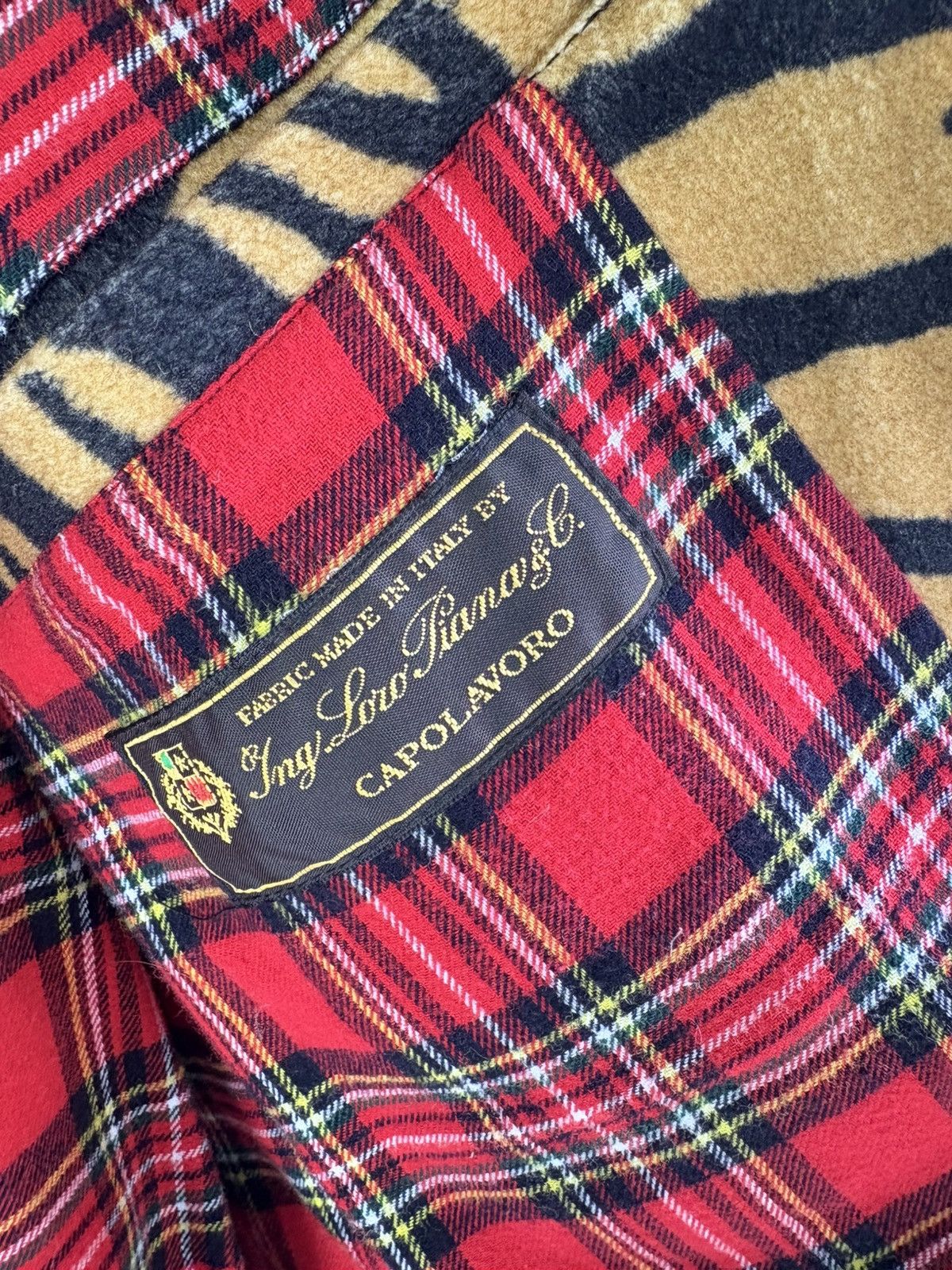Loro Piana Supreme Loro Piana Tiger Print Wool Jacket Size US M / EU 48-50 / 2 - 7 Thumbnail