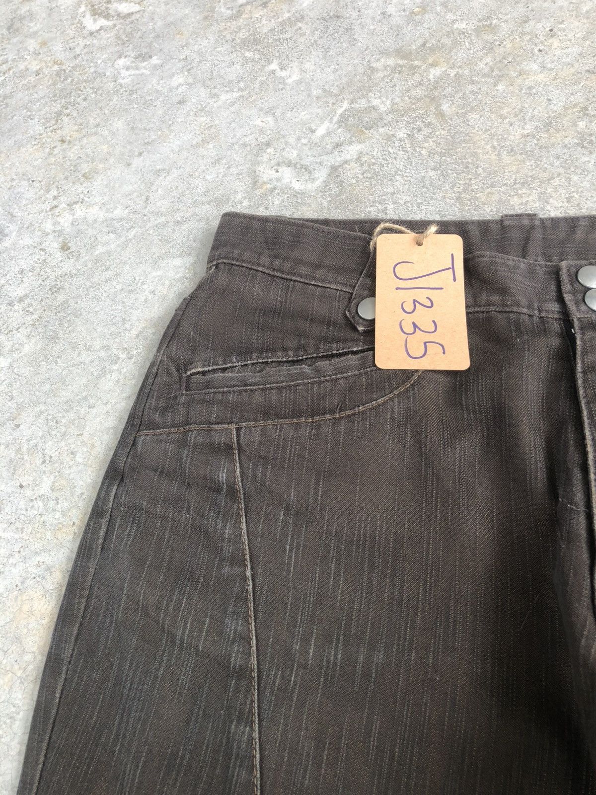 If Six Was Nine Semantic Design Flared Jeans Distressed Jeans Size US 31 - 14 Thumbnail