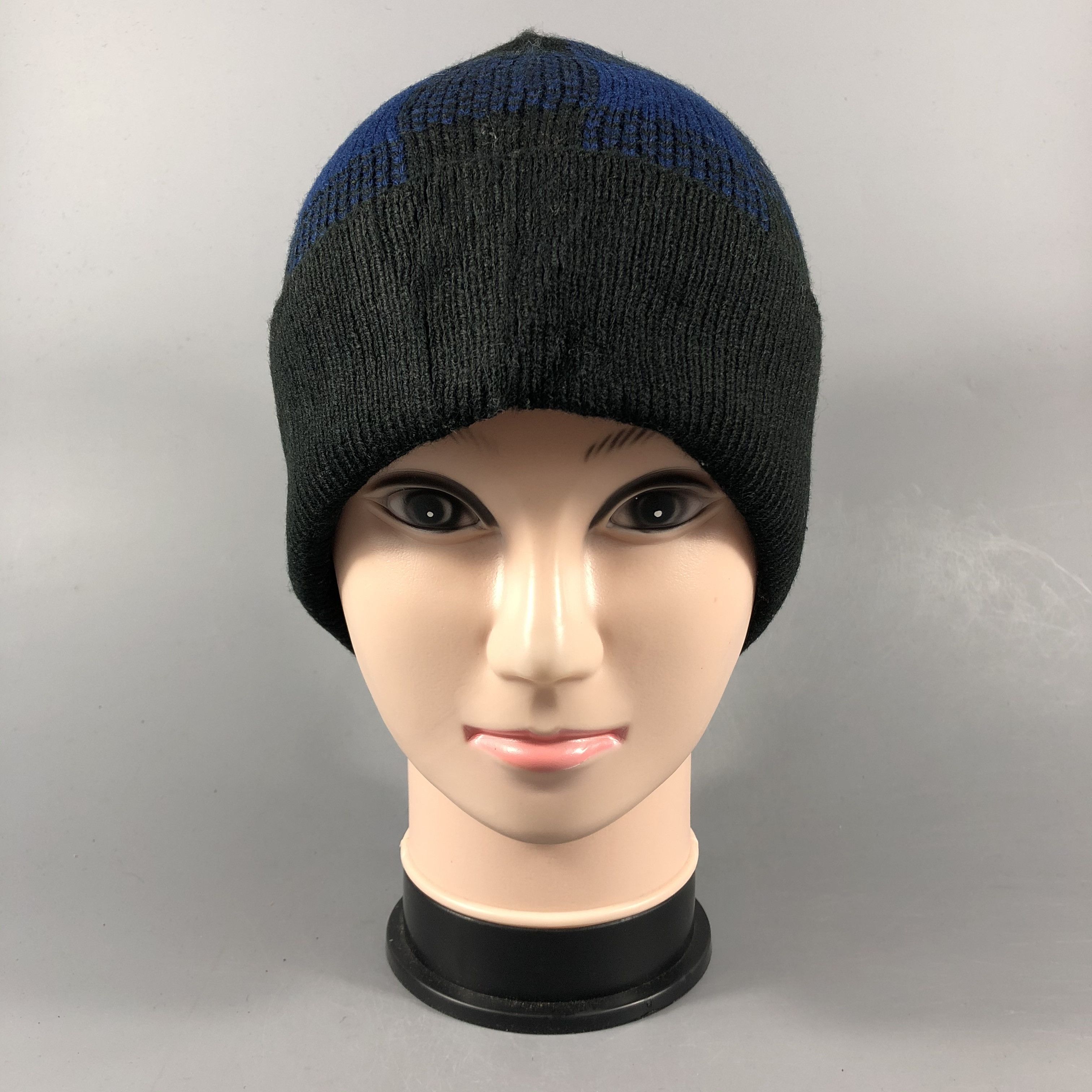 Japanese Brand Japanese Brand Checkerboard Beanie Size ONE SIZE - 1 Thumbnail