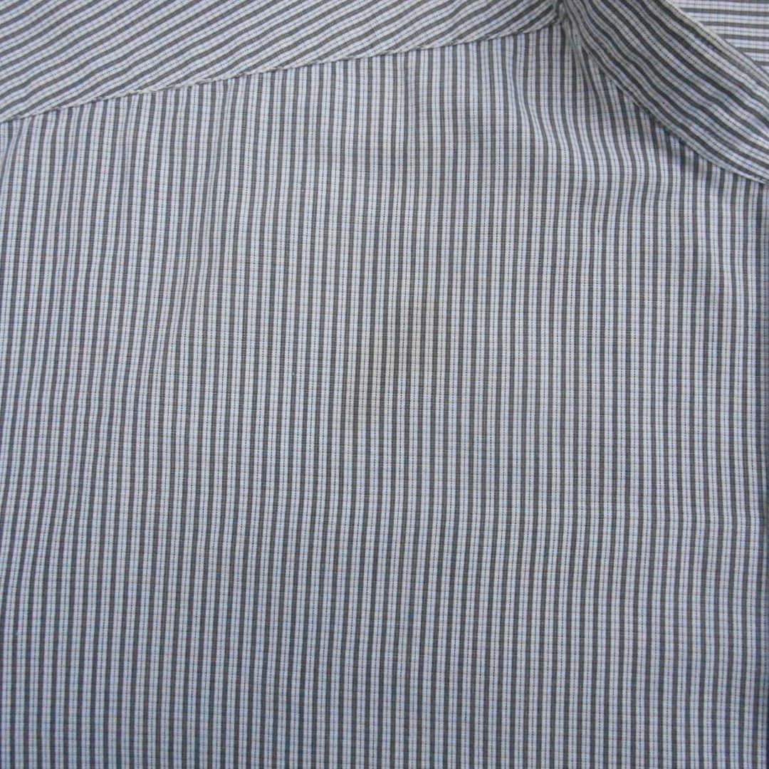 Yohji Yamamoto Y's For Men Striped Stand Collar Shirt Size US L / EU 52-54 / 3 - 6 Thumbnail