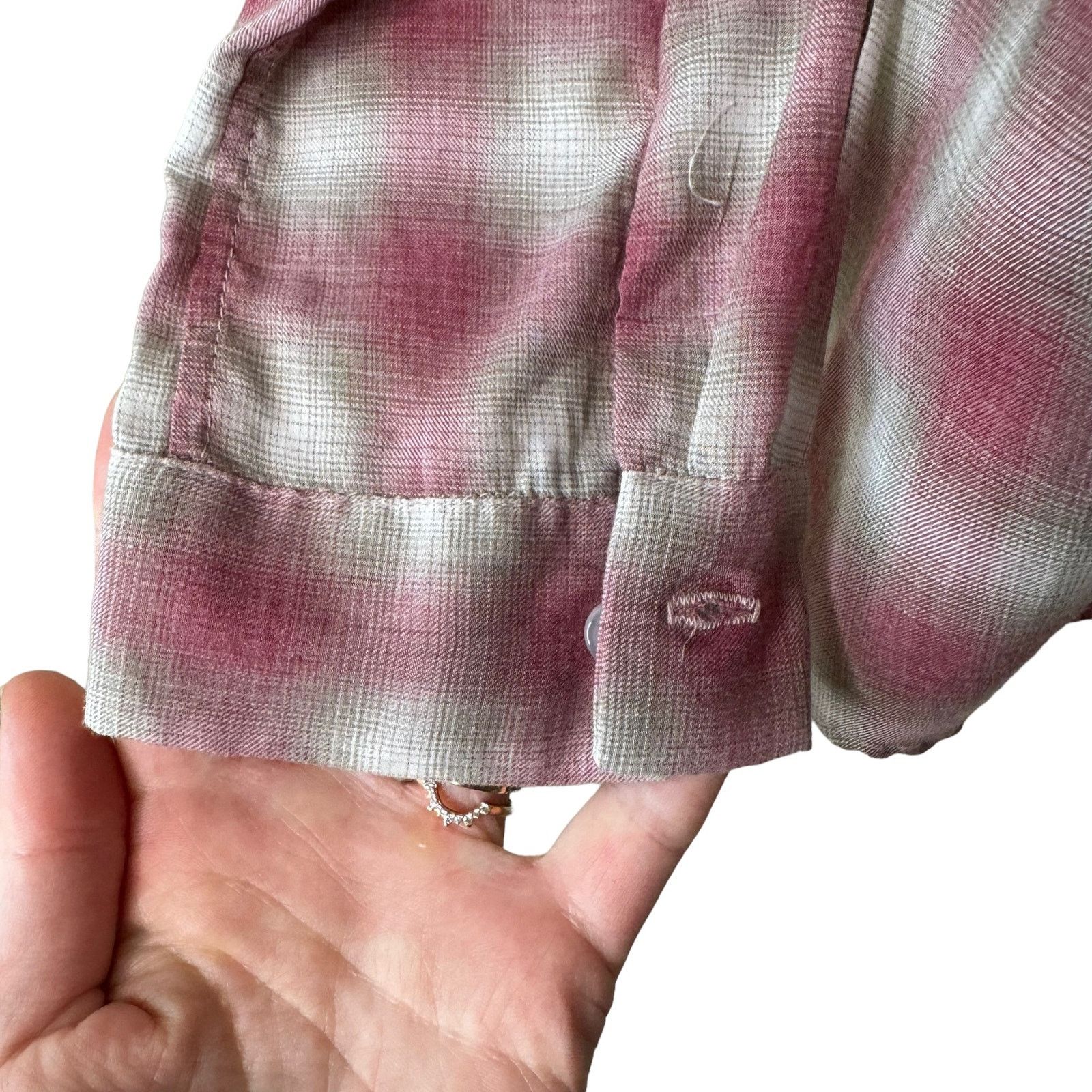 Other A SHIRT THING PENELOPE PLAID Ruffle Collar Size Small Size S / US 4 / IT 40 - 3 Thumbnail
