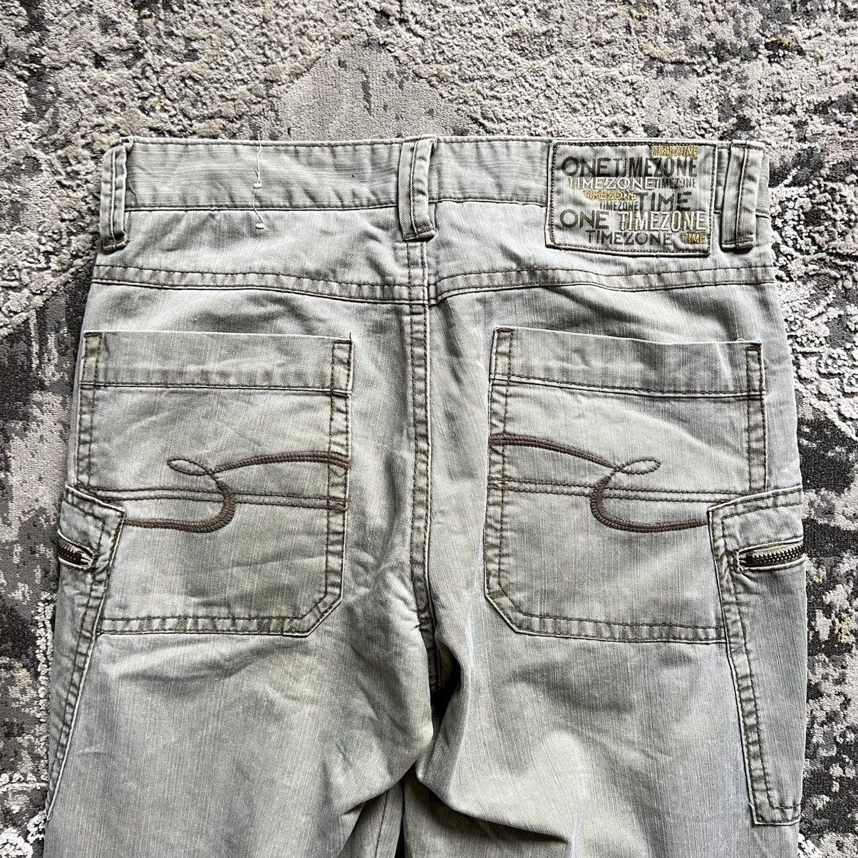 Vintage Women's denim cargo time zone size US 10 Size 32" / US 10 / IT 46 - 5 Thumbnail