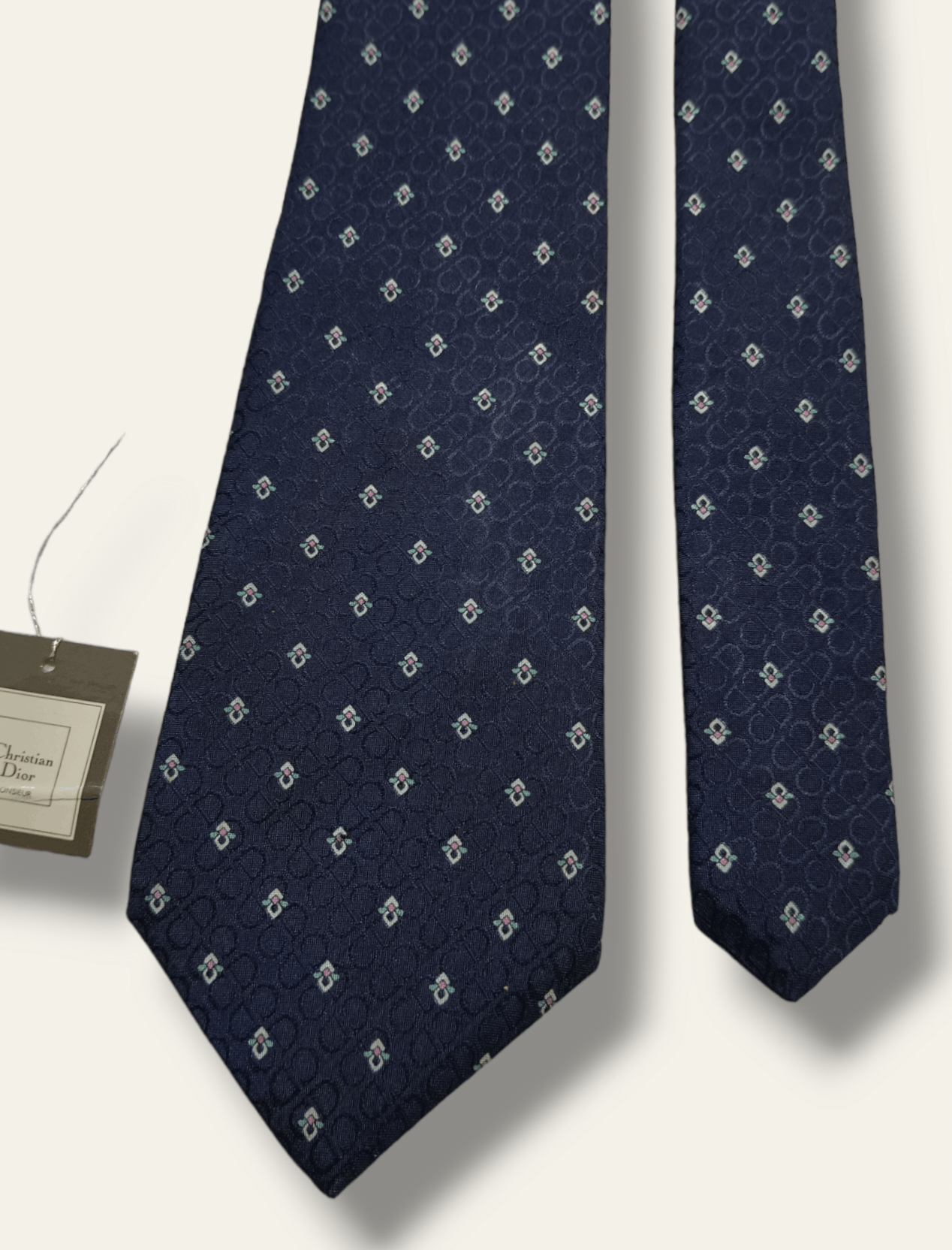 Dior × Vintage Christian Dior Monogram Tie Size ONE SIZE - 4 Thumbnail