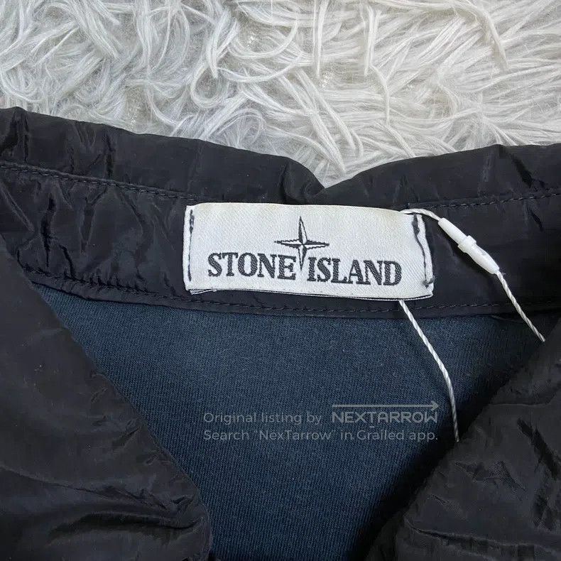 Other Stone Island Black Carbon Black Metal Nylon Jacket Zipper Size US XL / EU 56 / 4 - 2 Thumbnail