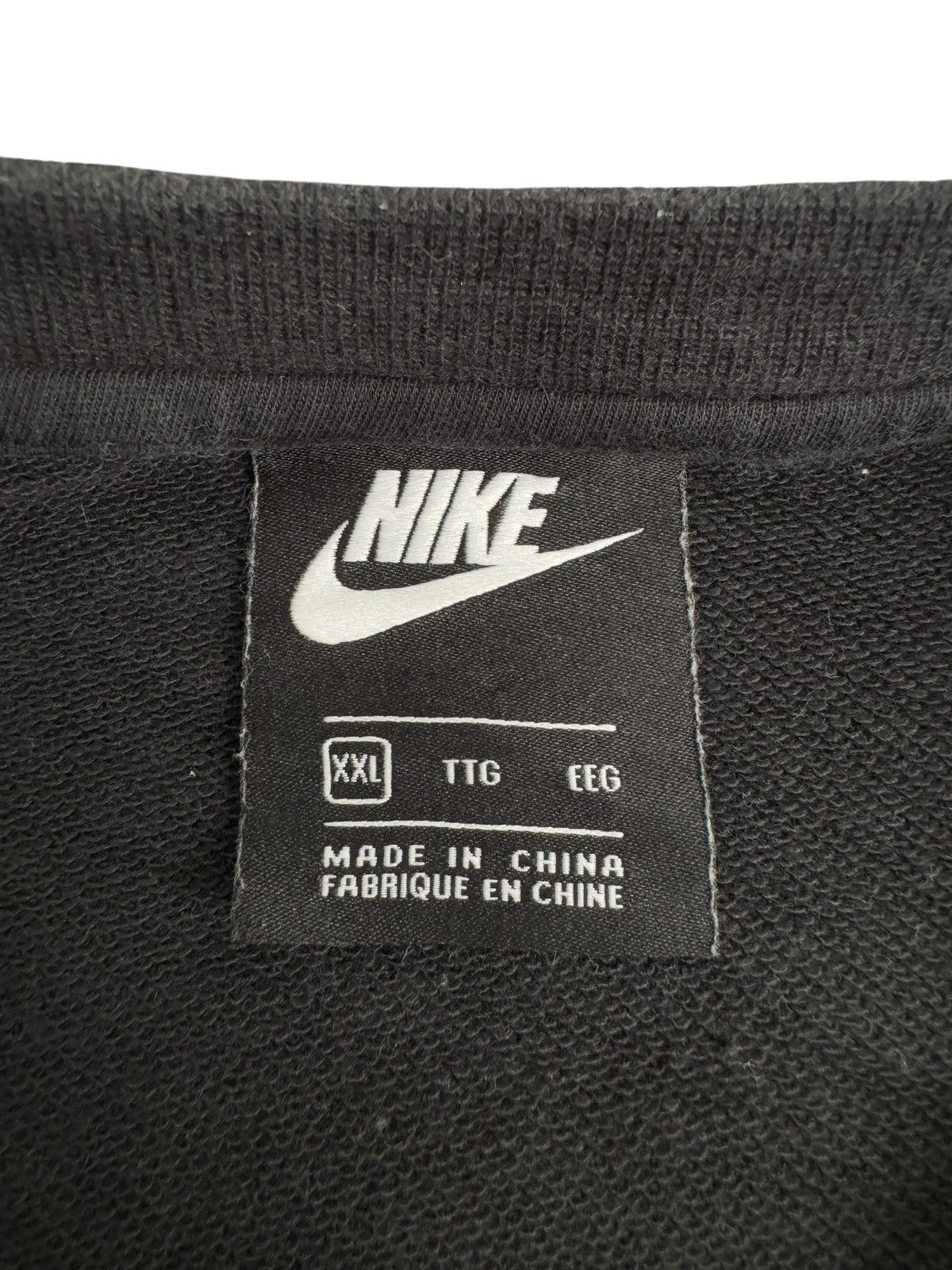 Nike Vintage 90s Nike Embroidered Swoosh Sweatshirt Size US XXL / EU 58 / 5 - 5 Thumbnail