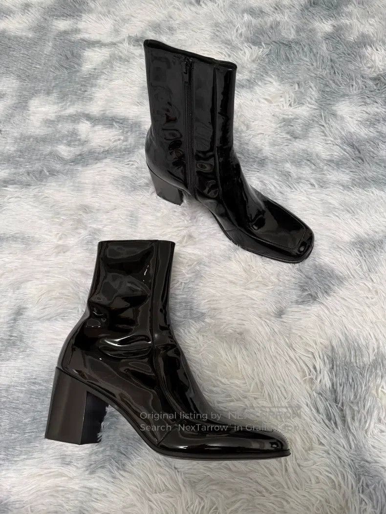 Saint Laurent Paris Saint Laurent Paris Zipper Boots Size US 8 / EU 41 - 2 Thumbnail