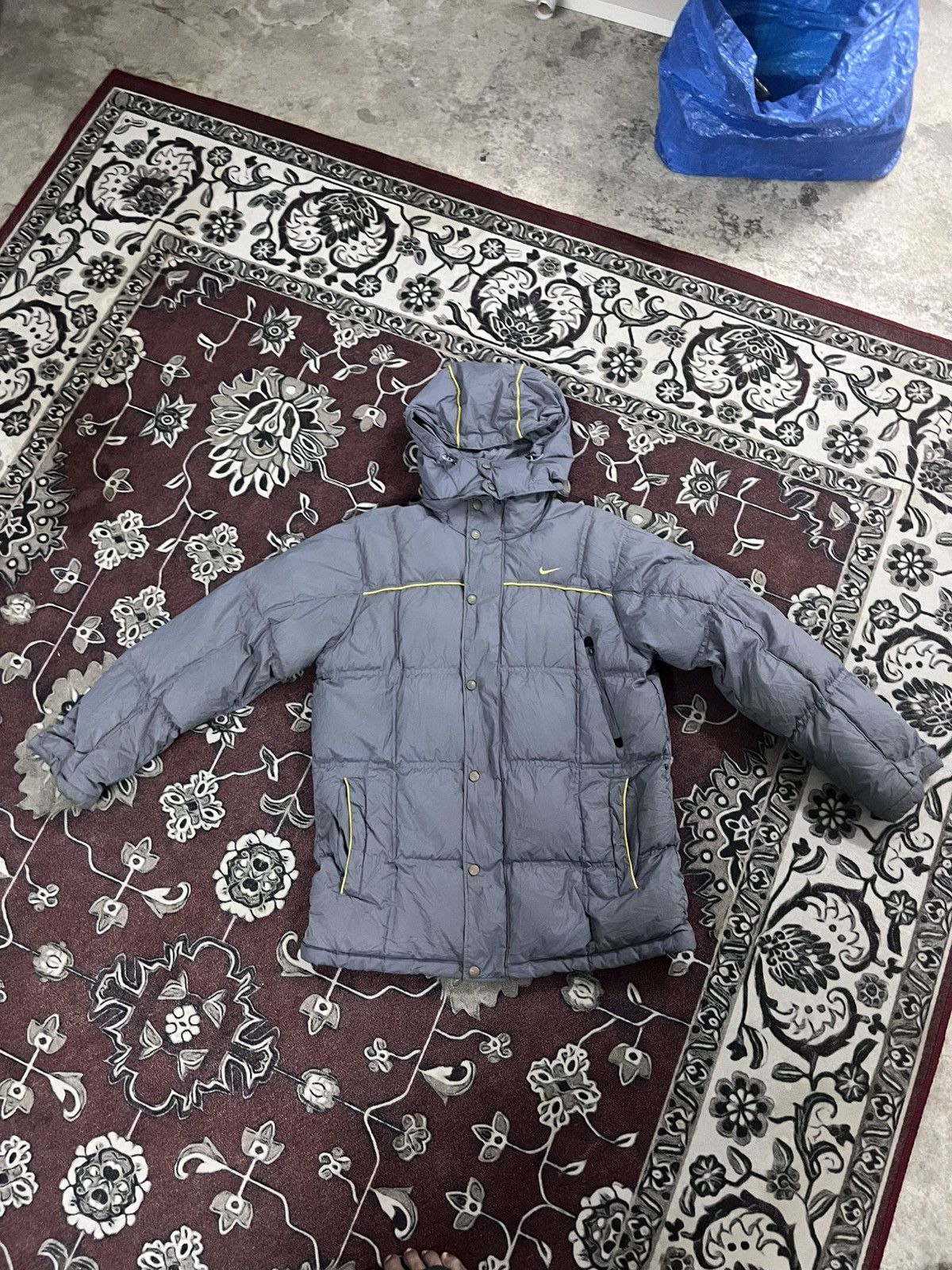 Nike × Vintage Y2K Nike Puffer Jacket Gorpcore Style Size US M / EU 48-50 / 2 - 1 Thumbnail