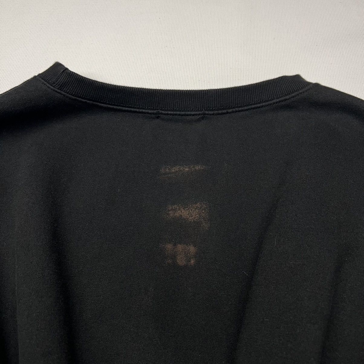 Other Laurent Sweater Black Cropped Zip Baggy Sweatshirt Designer Size S / US 4 / IT 40 - 10 Thumbnail