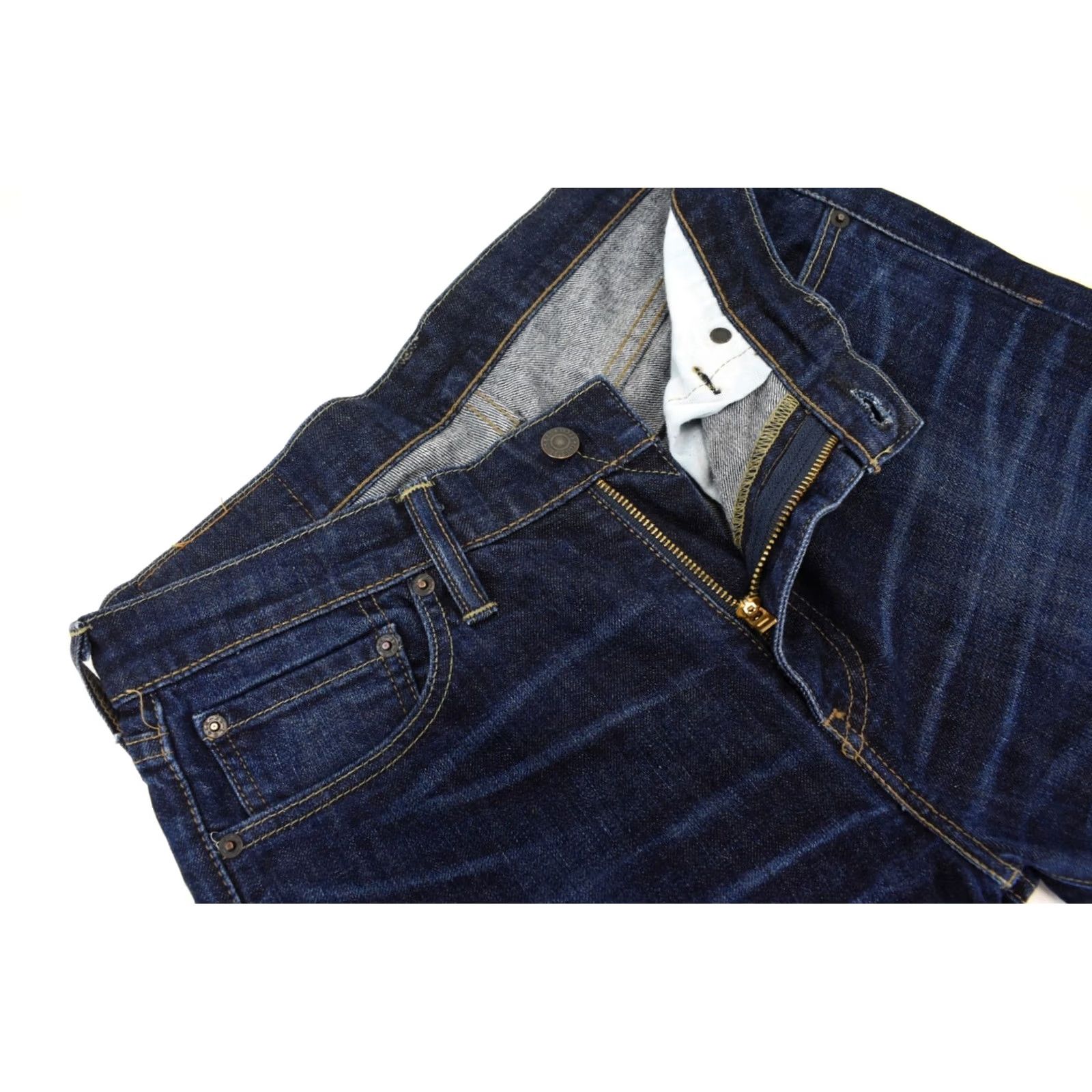 Levi's Levi's 508 Jeans Men Regular Tapered W31/L32 Blue Denim Pants Size US 31 - 4 Thumbnail