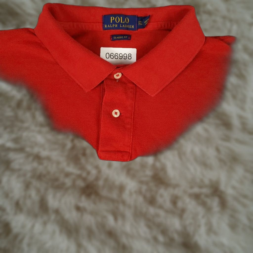 Ralph Lauren Ralph Lauren Polo Shirt Mens 2XL Red Classic Fit Pony Casual Short Sleeve Shirt Men's 2XL Red Polo Ralph Lauren Size US XXL / EU 58 / 5 - 1 Thumbnail