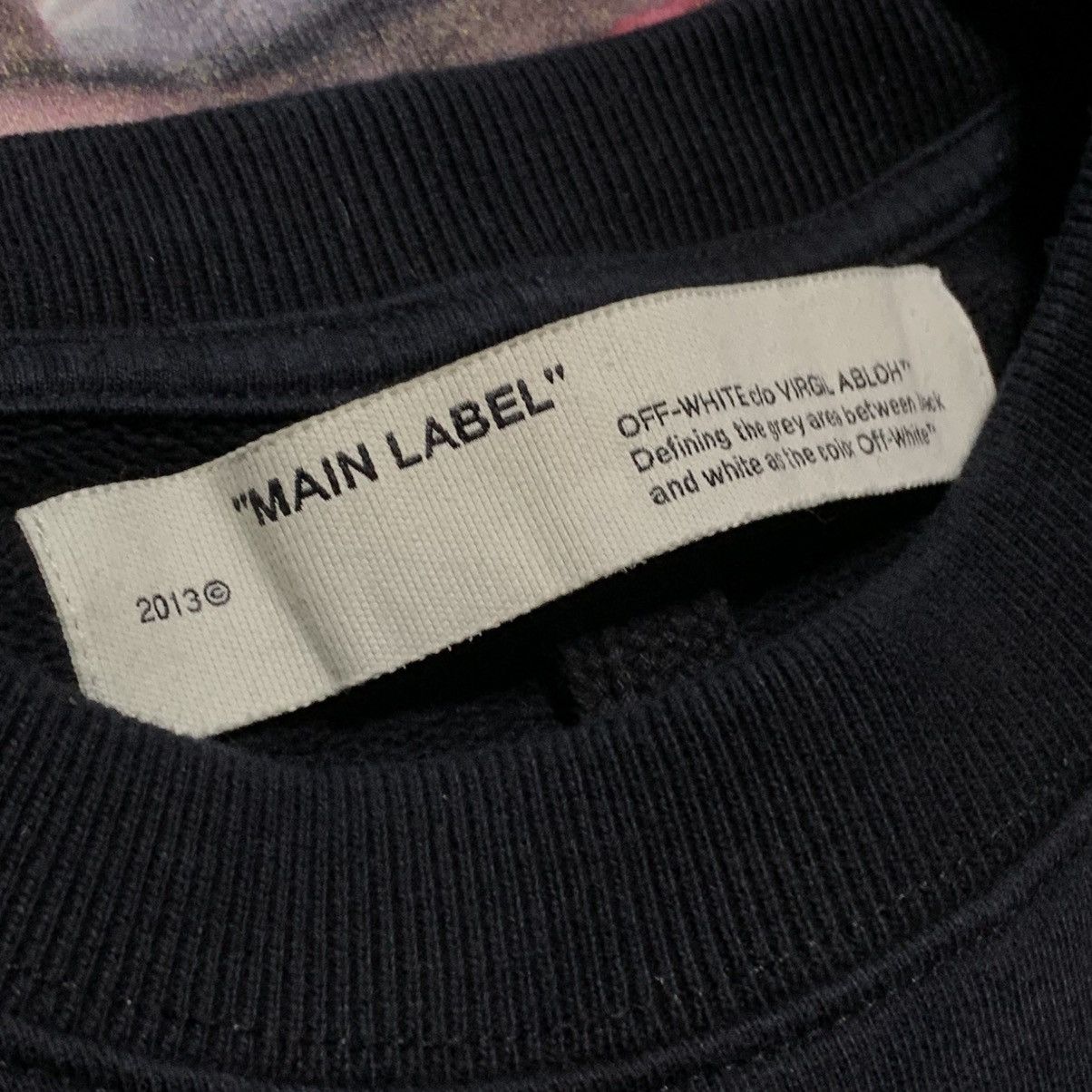 Off-White Off White Medium Mariana De Silva Black Sweatshirt Virgil Size US M / EU 48-50 / 2 - 8 Thumbnail