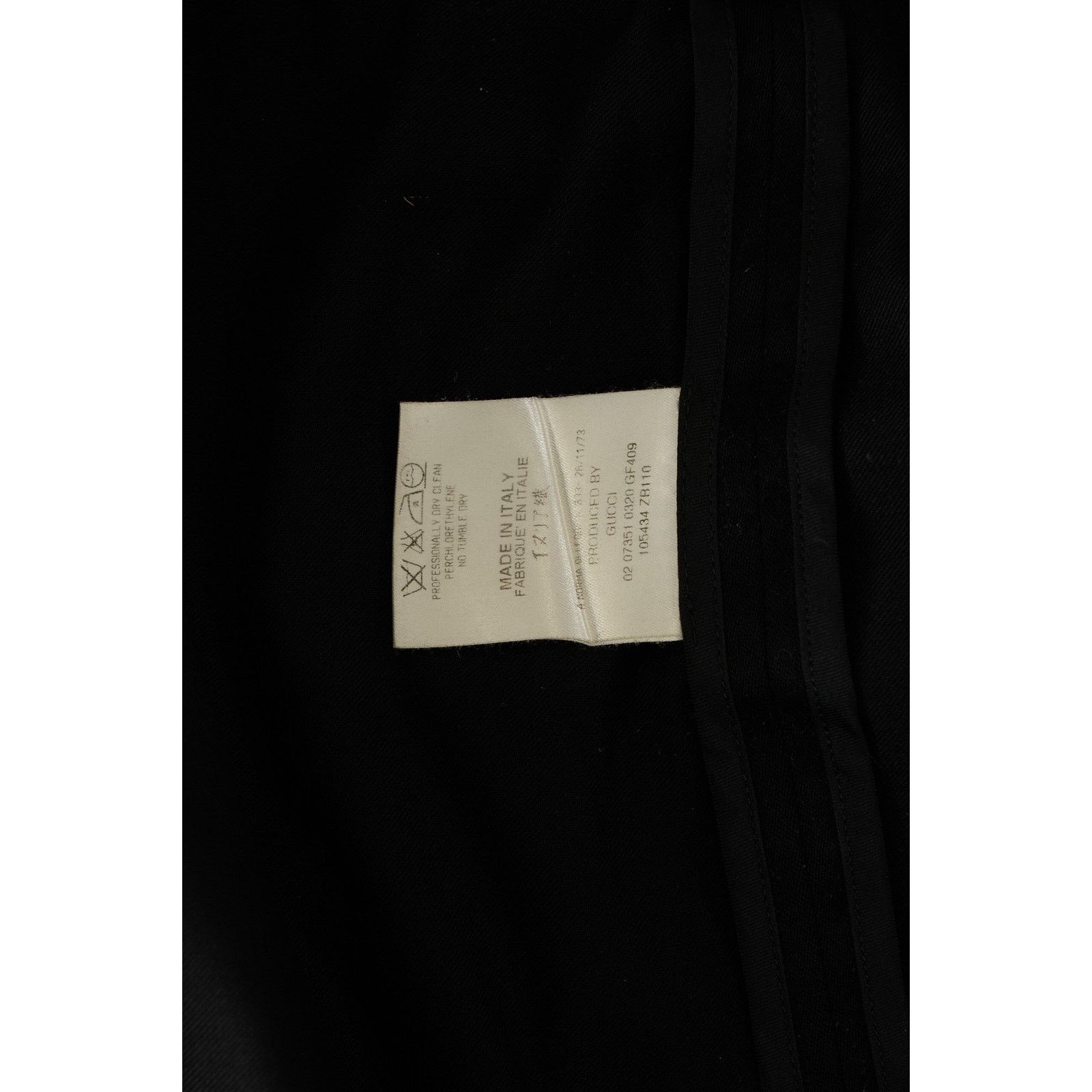 Gucci by Tom Ford 2002 Rope Black Skirt Size 30" / US 8 / IT 44 - 4 Thumbnail