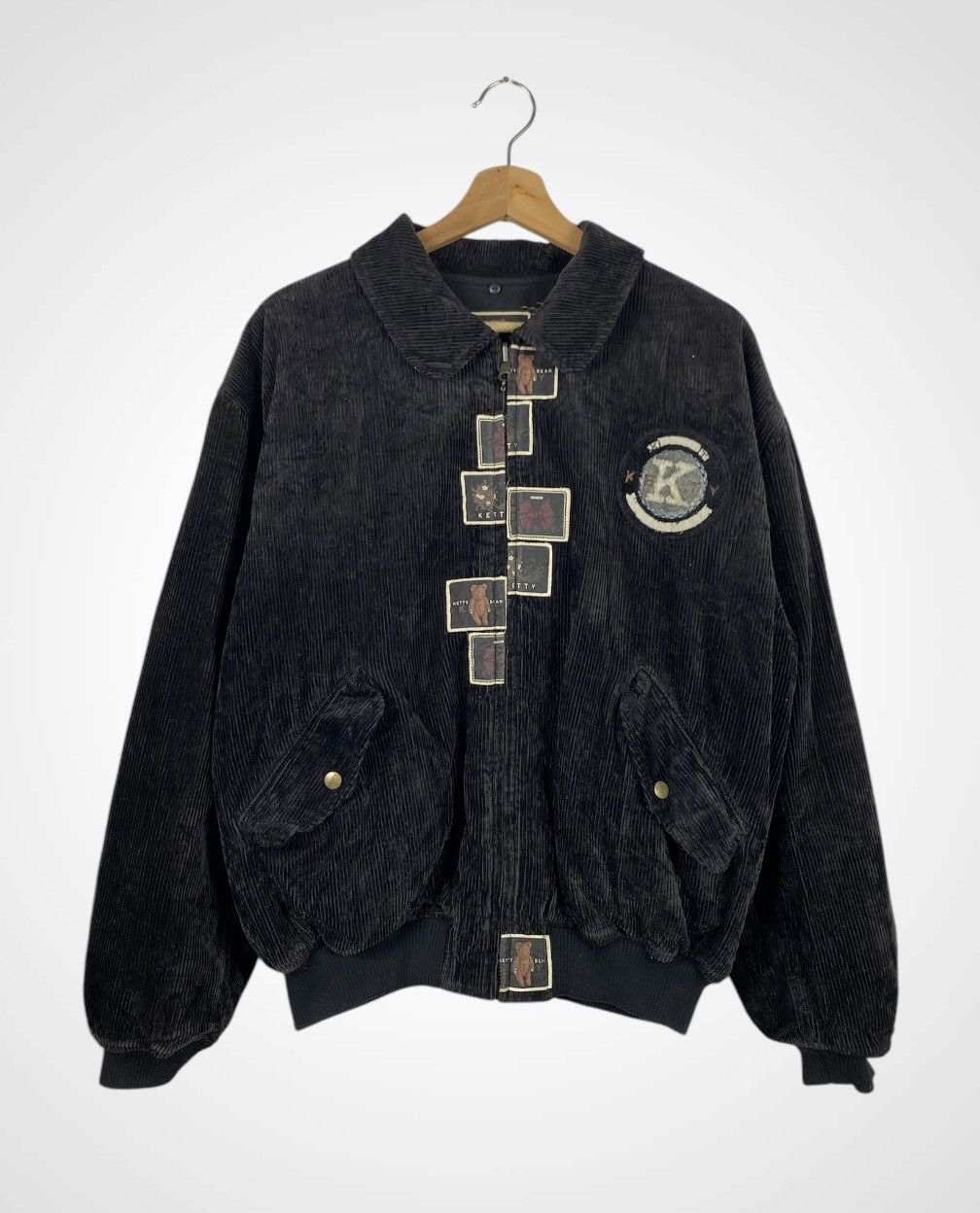 Japanese Brand Rare Vintage 90s Ketty Bear Reversible Bomber Jacket Size US M / EU 48-50 / 2 - 3 Thumbnail