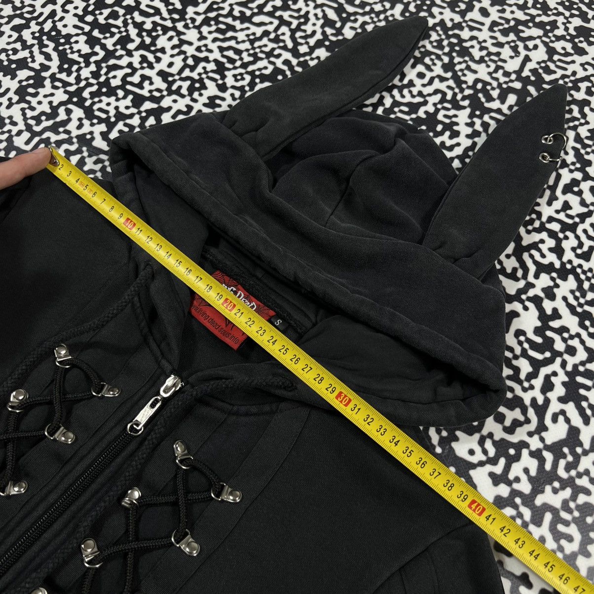Japanese Brand Vintage Y2K Living Dead Souls Gothic Bunny Style Zip Hoode Size S / US 4 / IT 40 - 21 Thumbnail