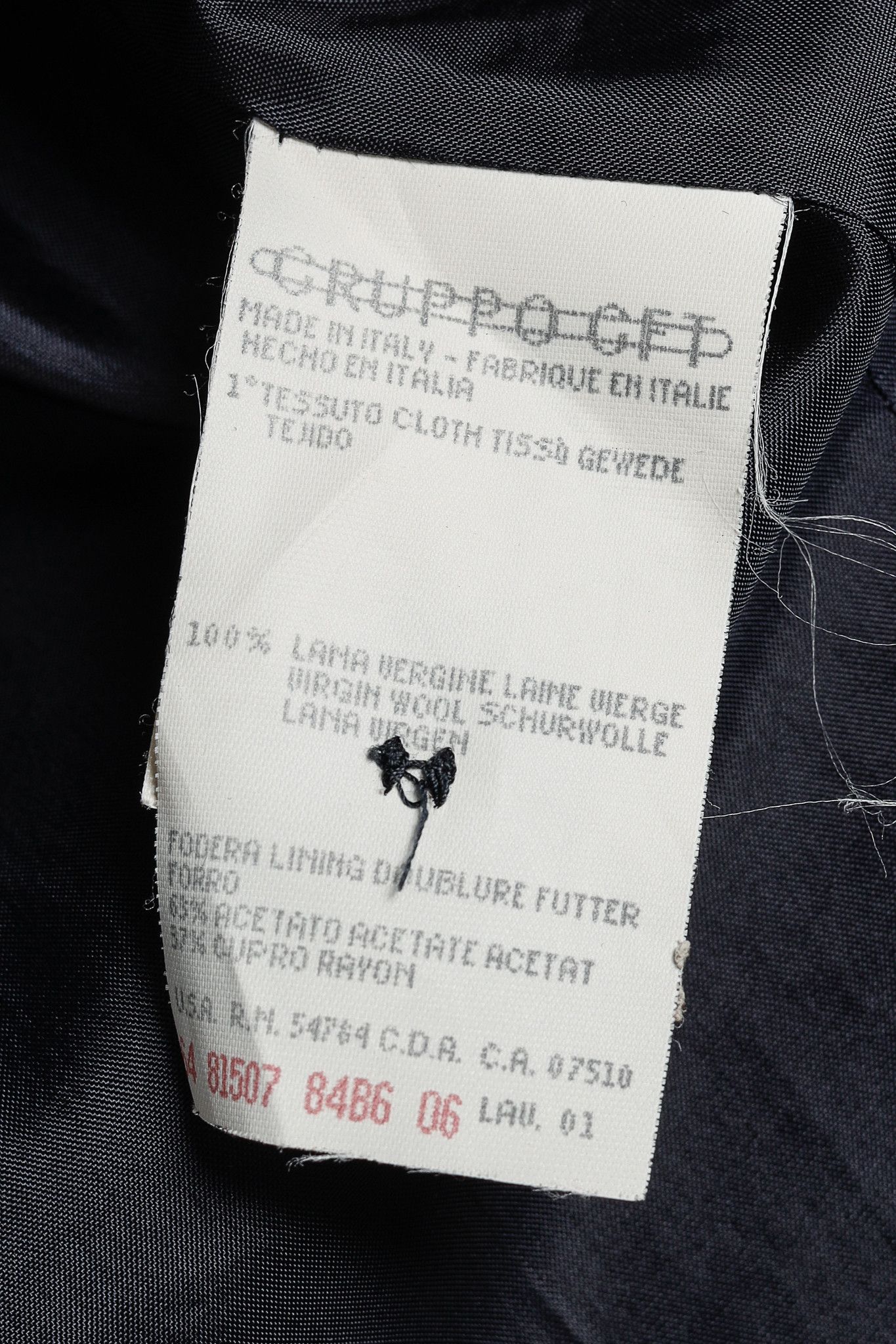 Giorgio Armani Giorgio Armani Vintage Double-Breasted Virgin Wool Blazer Size XS / US 0-2 / IT 36-38 - 8 Thumbnail
