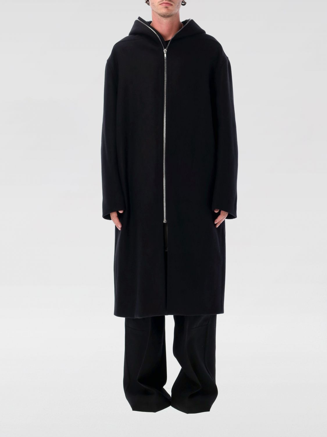 Rick Owens Rick Owens Trench Coat Men Black Size US L / EU 52-54 / 3 - 1 Thumbnail