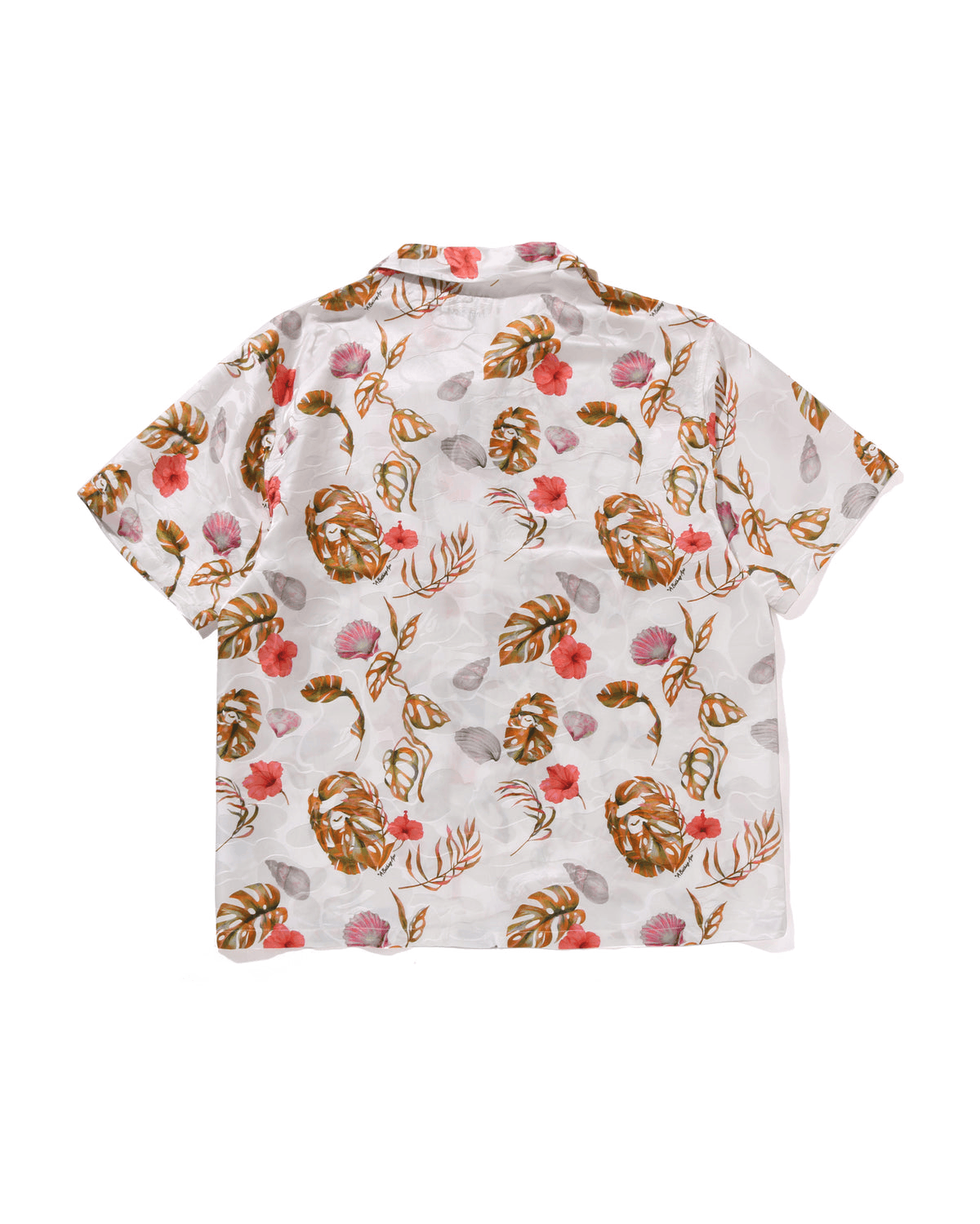 Designer Vacation Pattern Open Collar Shirt – Relaxed Resort Style Size US M / EU 48-50 / 2 - 4 Thumbnail